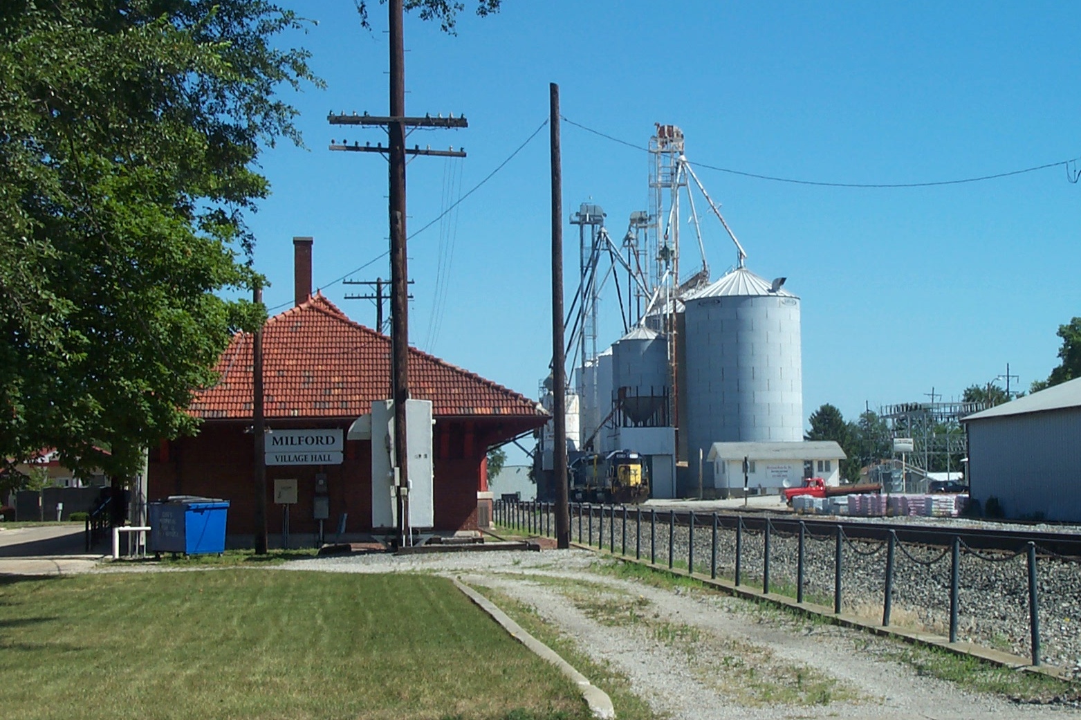 Outdoor view in Milford, Illinois