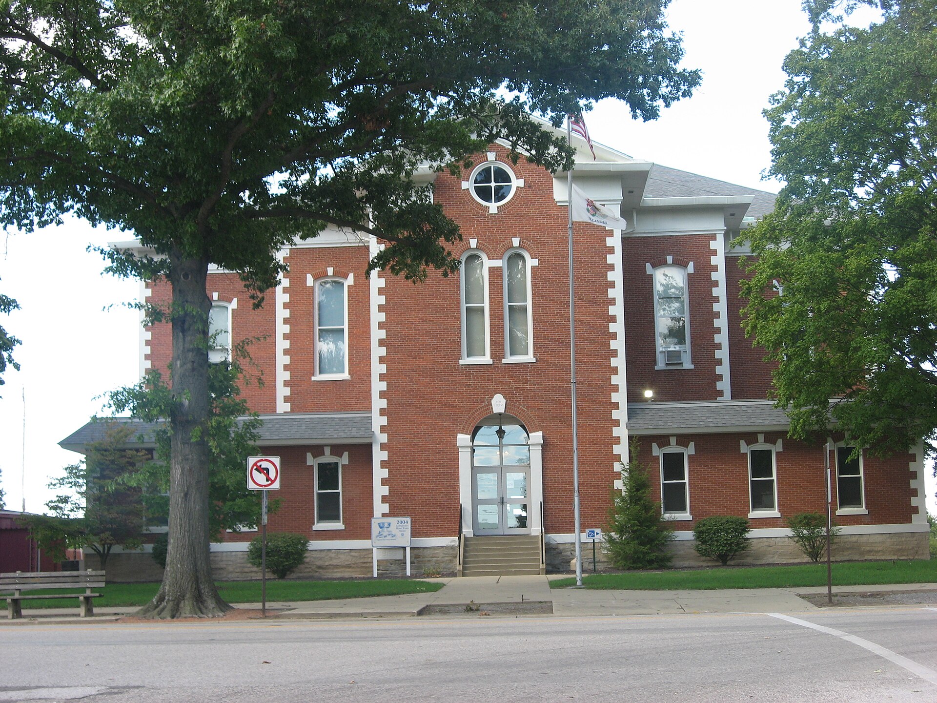Courthouse in Nashville, Illinois