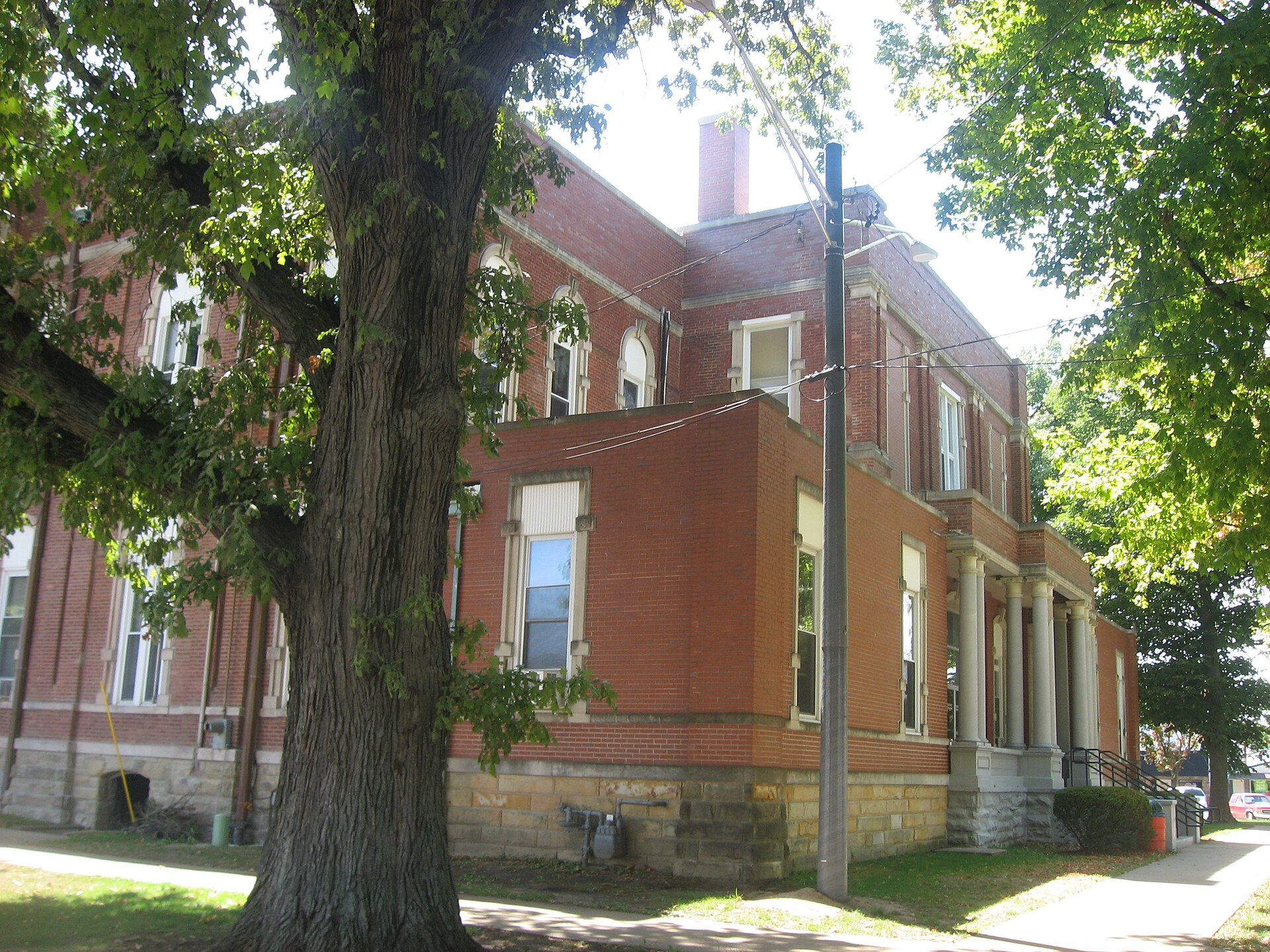 Courthouse in Newton, Illinois