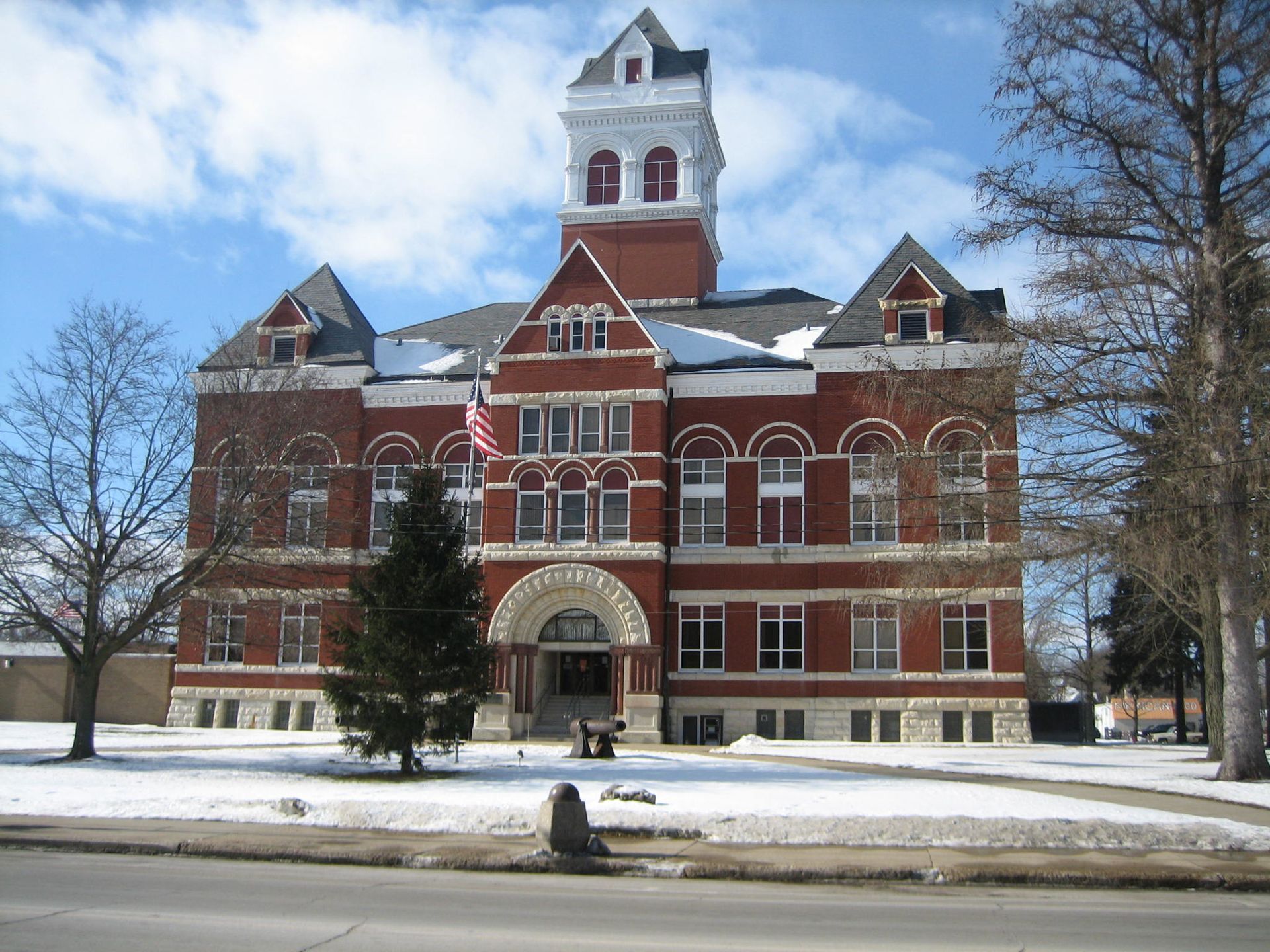Old Ogle County Courthouse, Oregon, Illinois. National Register of Historic Places.