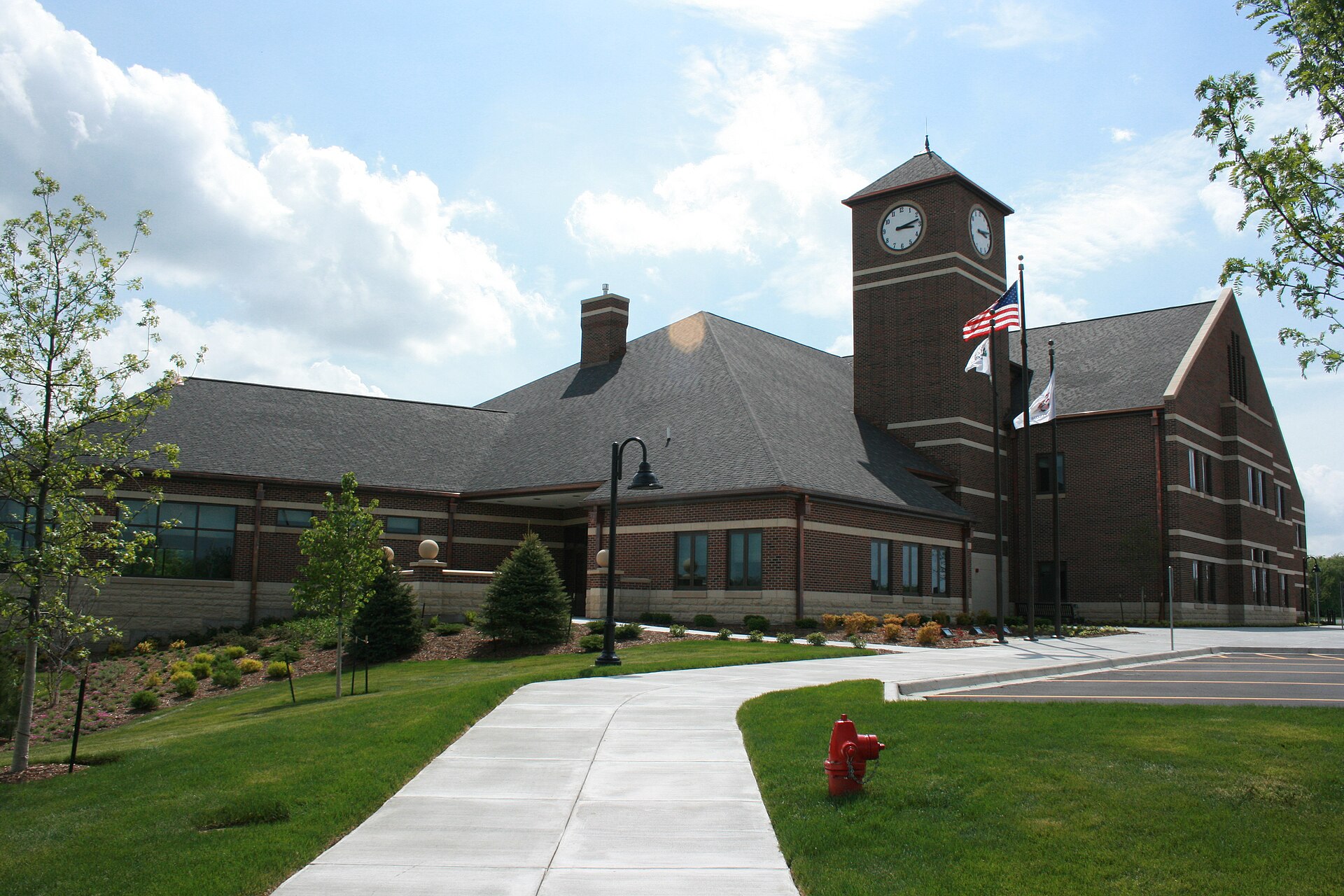 Outdoor view in Oswego, Illinois
