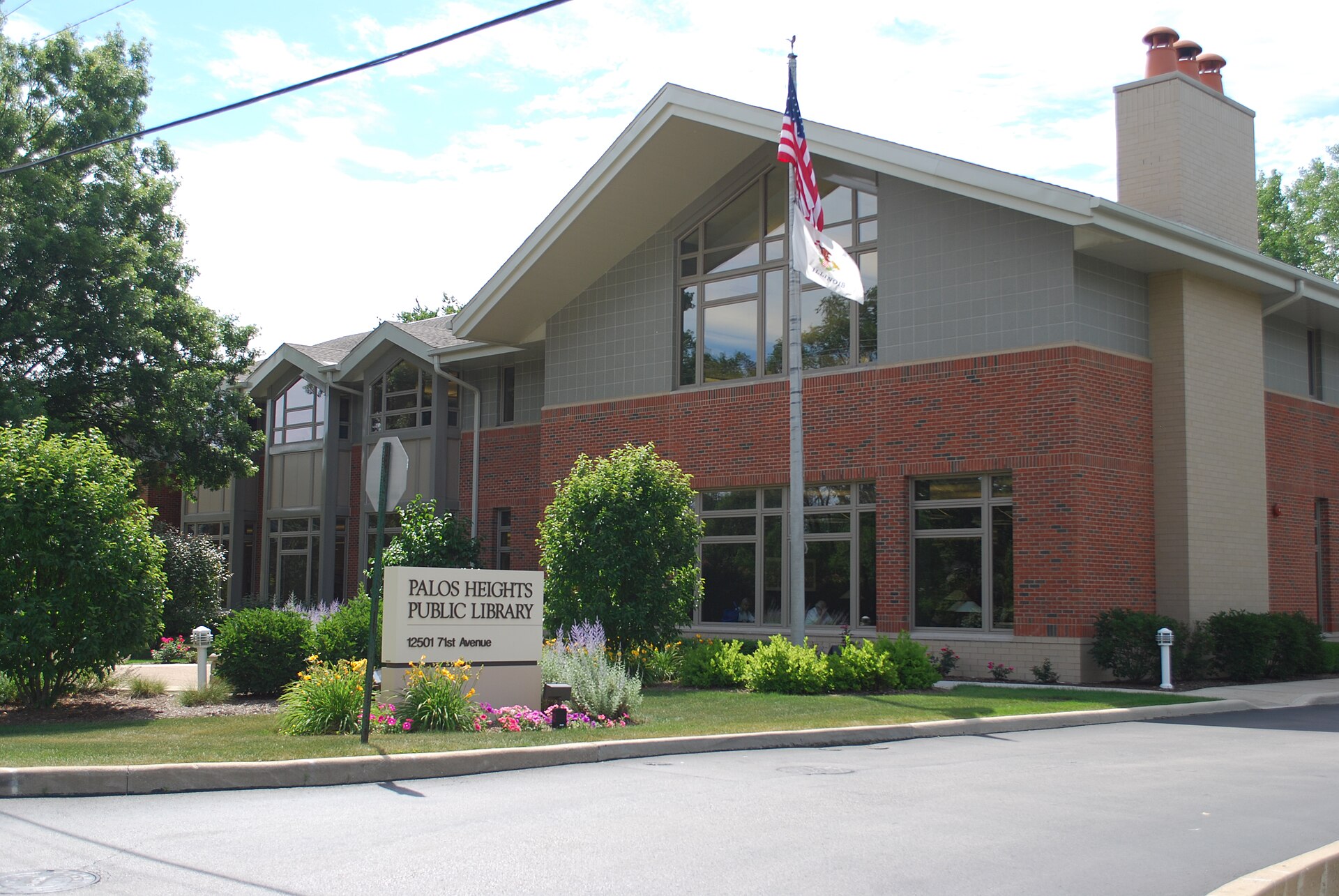 Palos Heights Public Library, Palos Heights, Illinois.