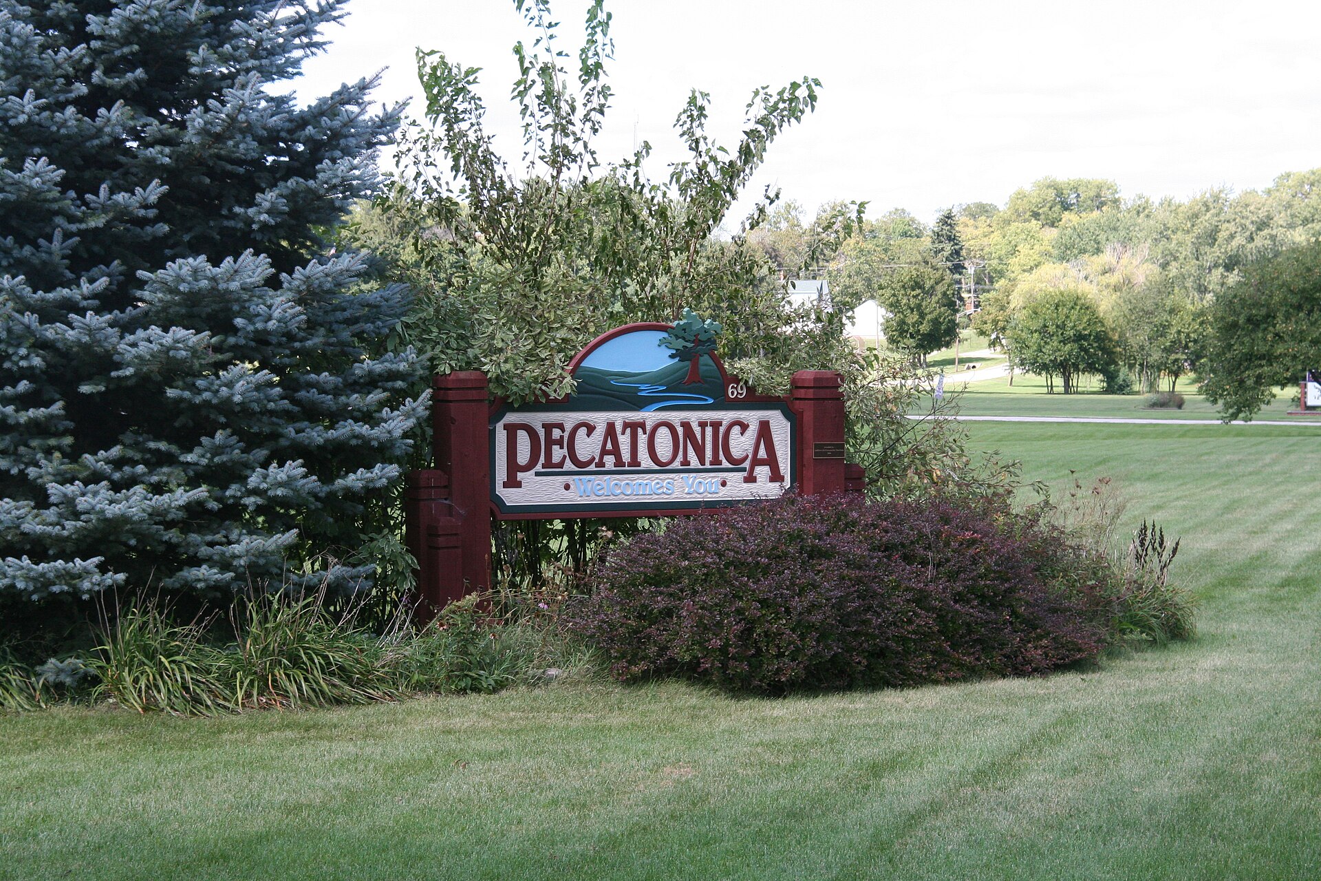 Outdoor view in Pecatonica, Illinois