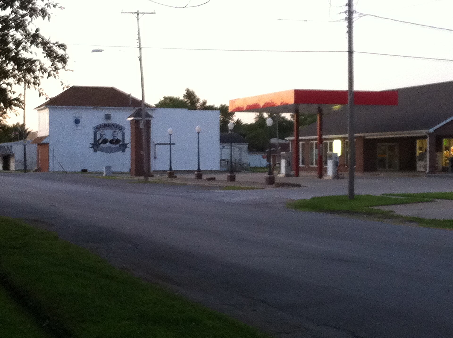 Sorento, IL in the evening. — Illinois