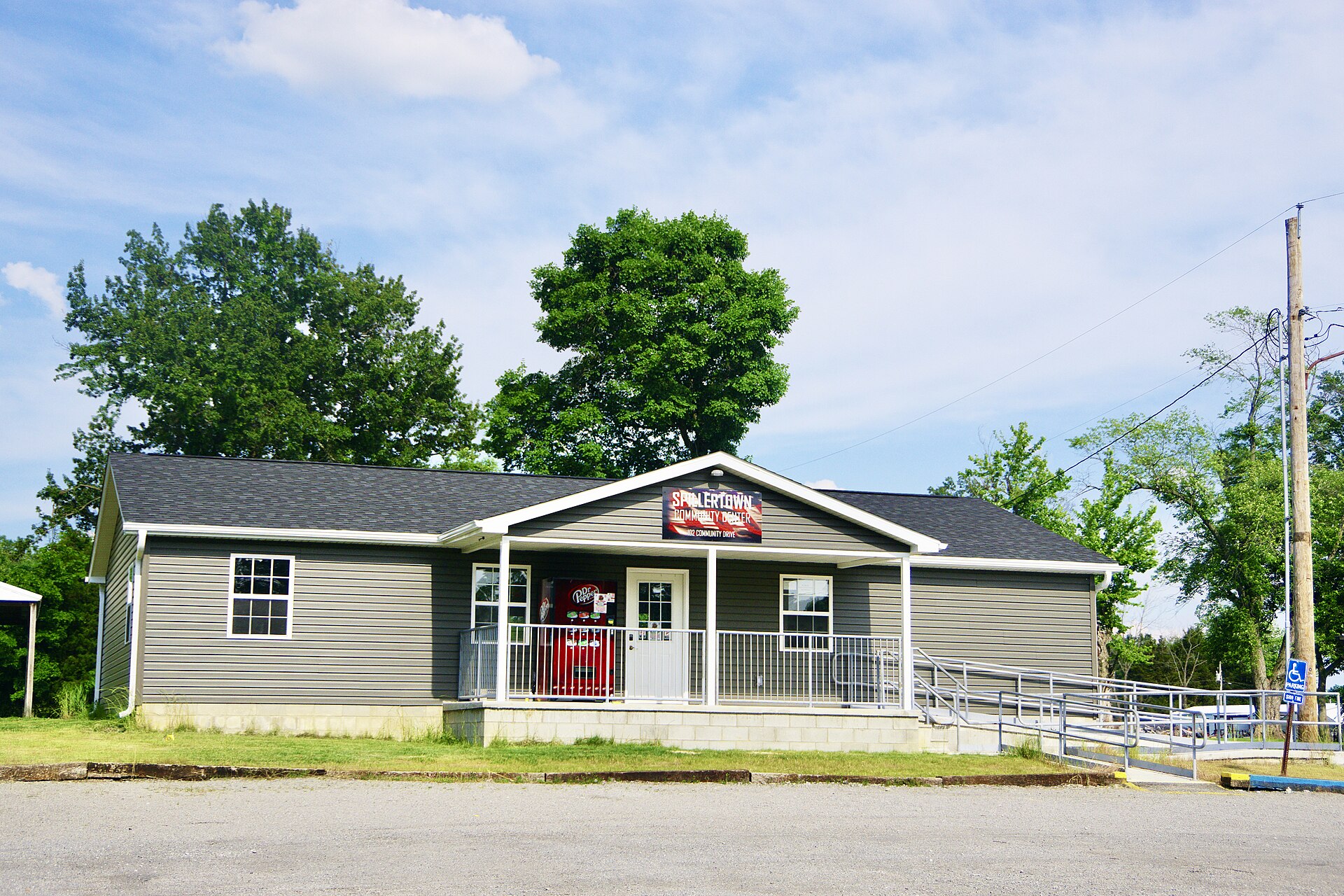 Spillertown Community Center in Spillertown, Illinois, United States