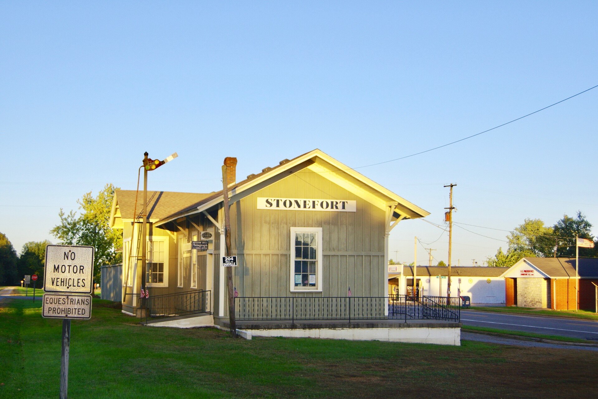 Outdoor view in Stonefort, Illinois