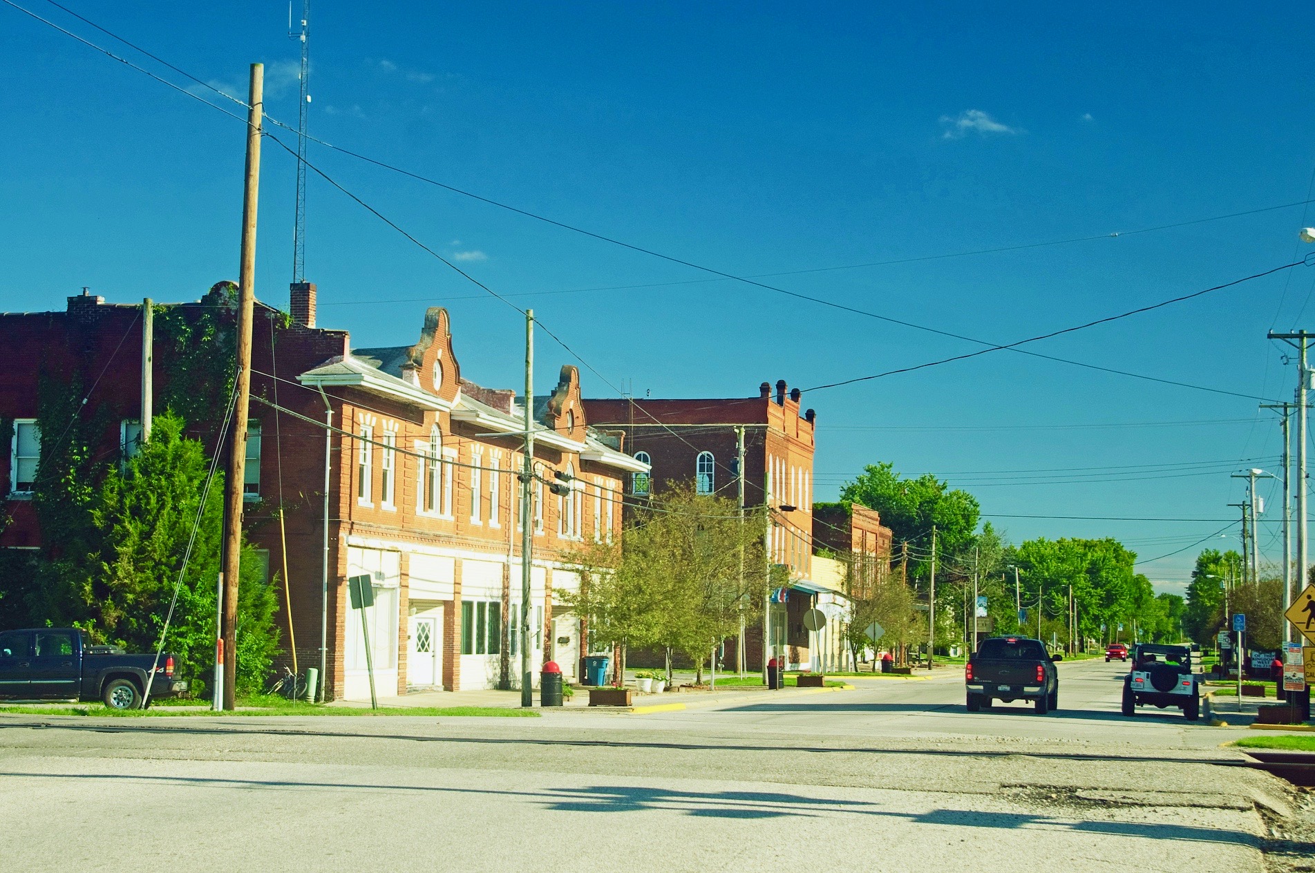 Local building in Sumner, Illinois