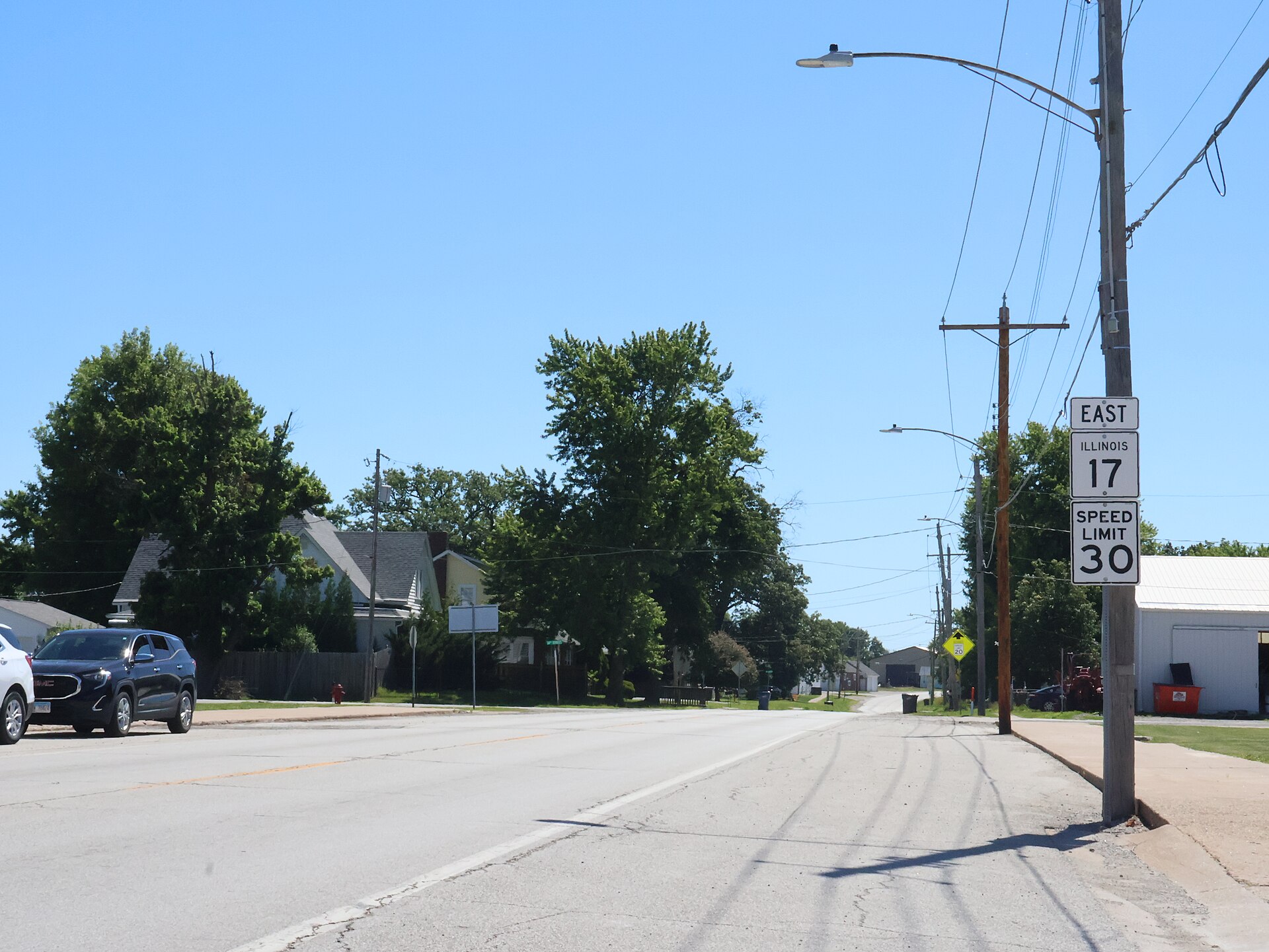 Outdoor view in Viola, Illinois