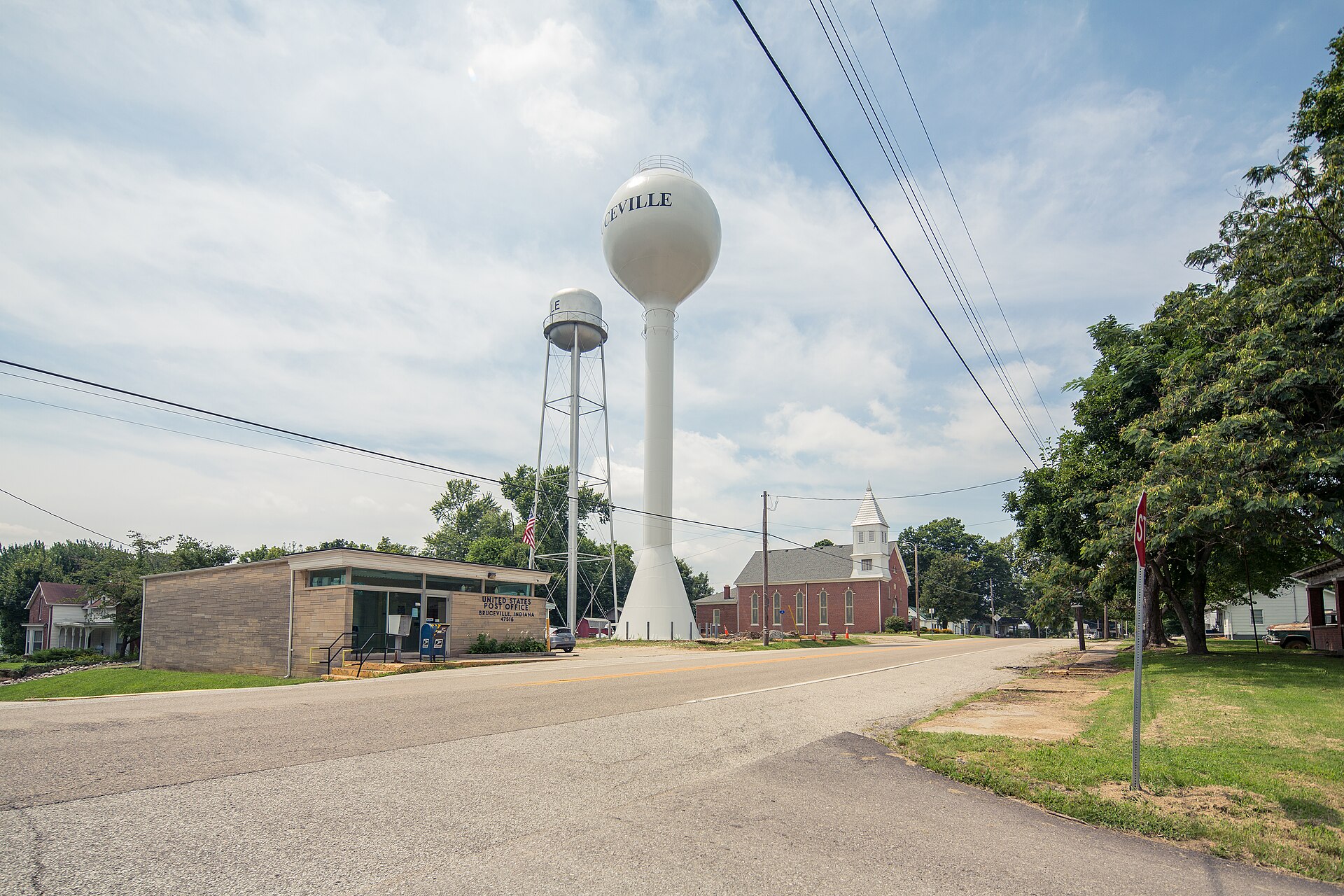 Photo from Small Town Indiana photo survey. — Bruceville, Indiana