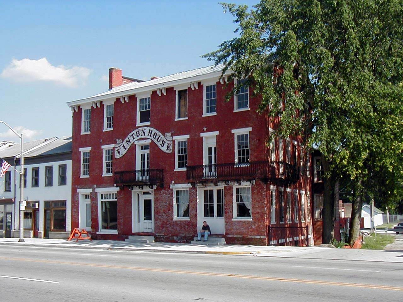 Vinton House in Cambridge City, Indiana.