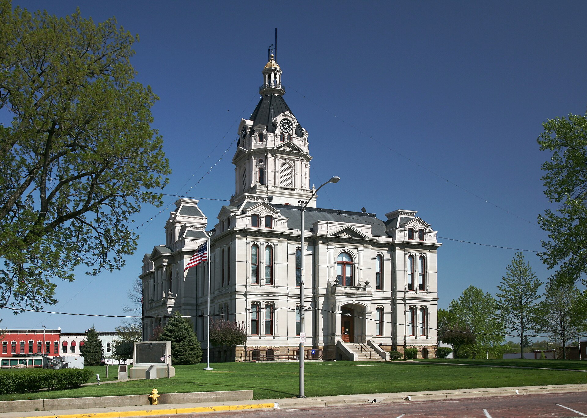 County Court House in Rockville, Indiana — Parke County, Indiana