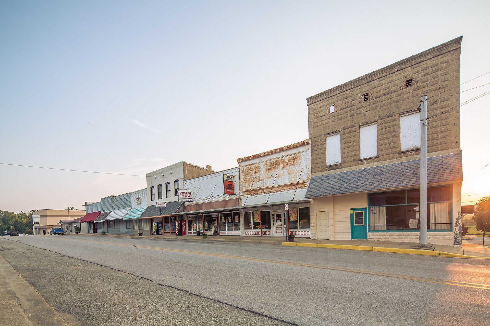 Photo from Small Town Indiana photo survey. — Chrisney, Indiana