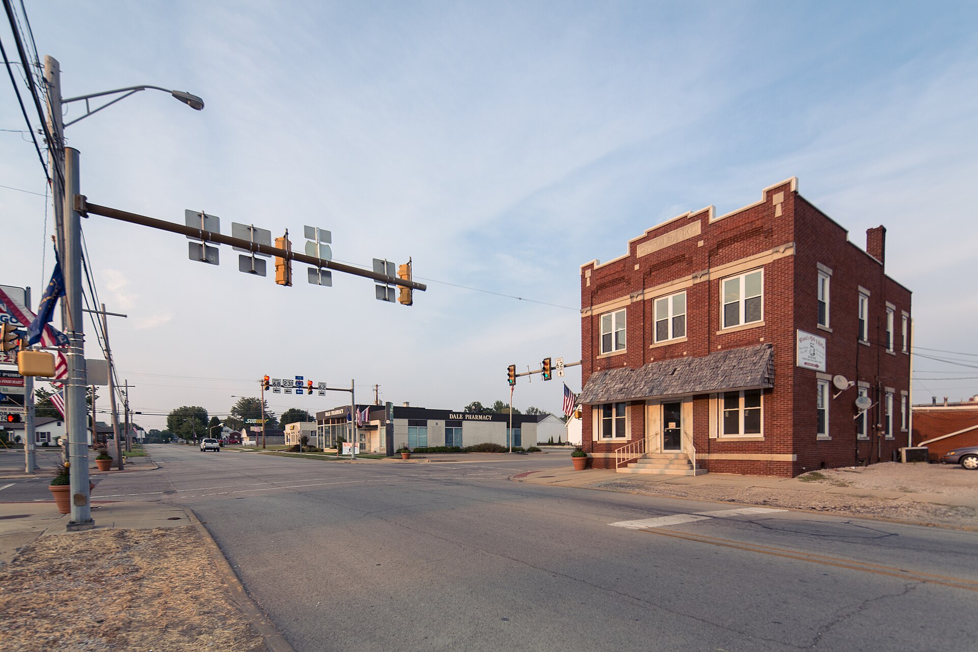 Photo from Small Town Indiana photo survey. — Dale, Indiana