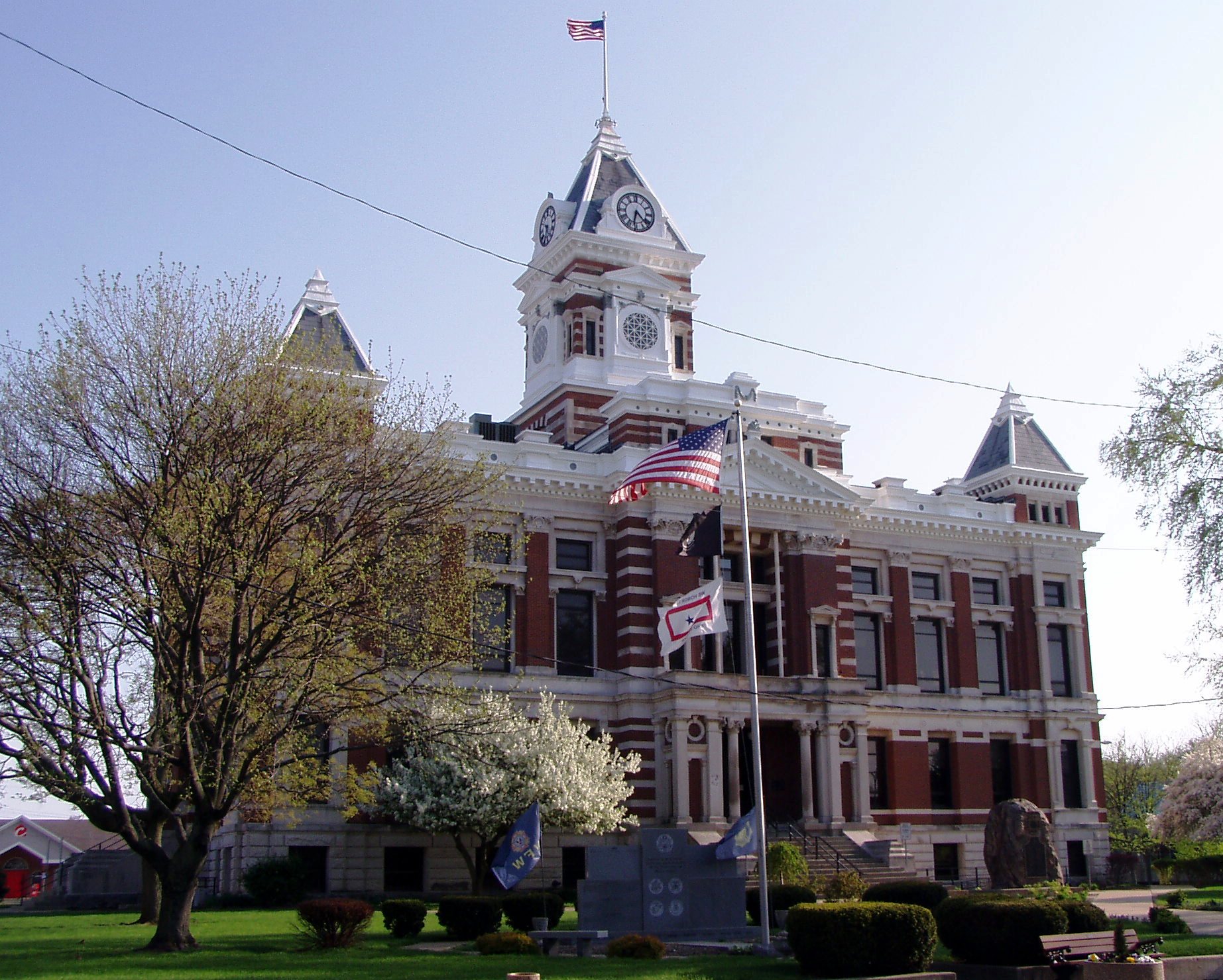 Courthouse in Franklin, Indiana