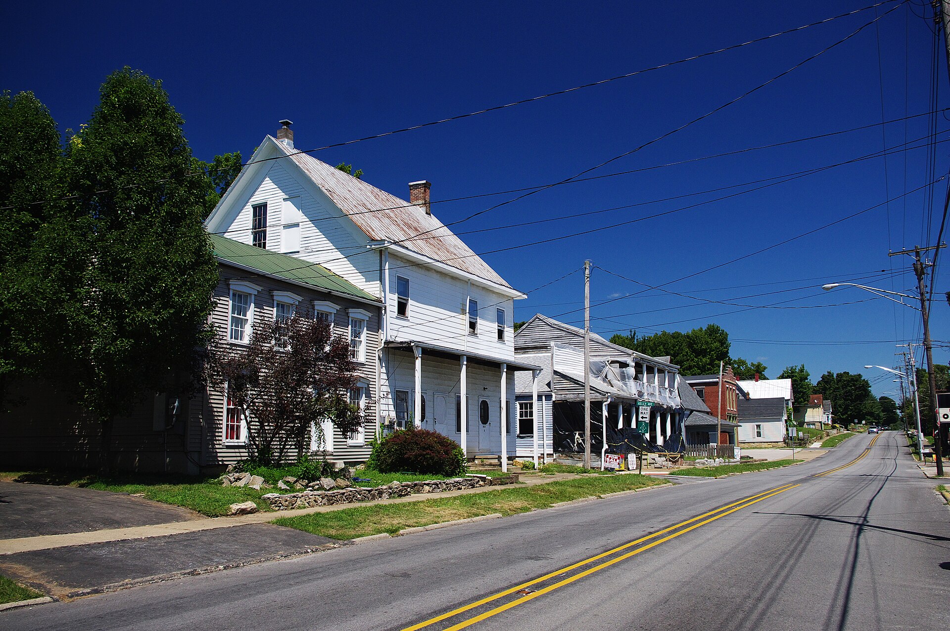 Main Street in Georgetown, Indiana