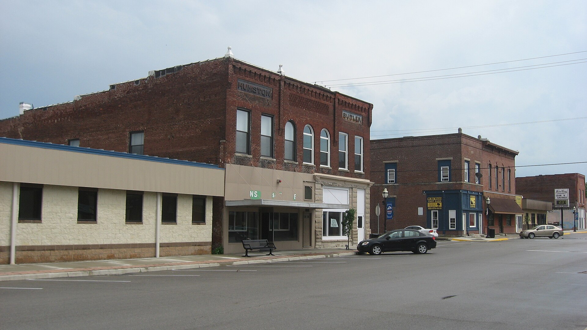 Buildings on the eastern sides of the 200 and 300 blocks of S. — Goodland, Indiana