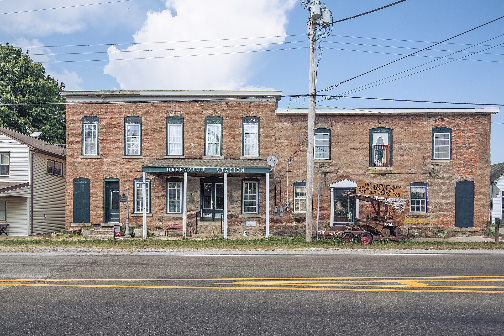 Photo from Small Town Indiana photo survey. — Greenville, Indiana