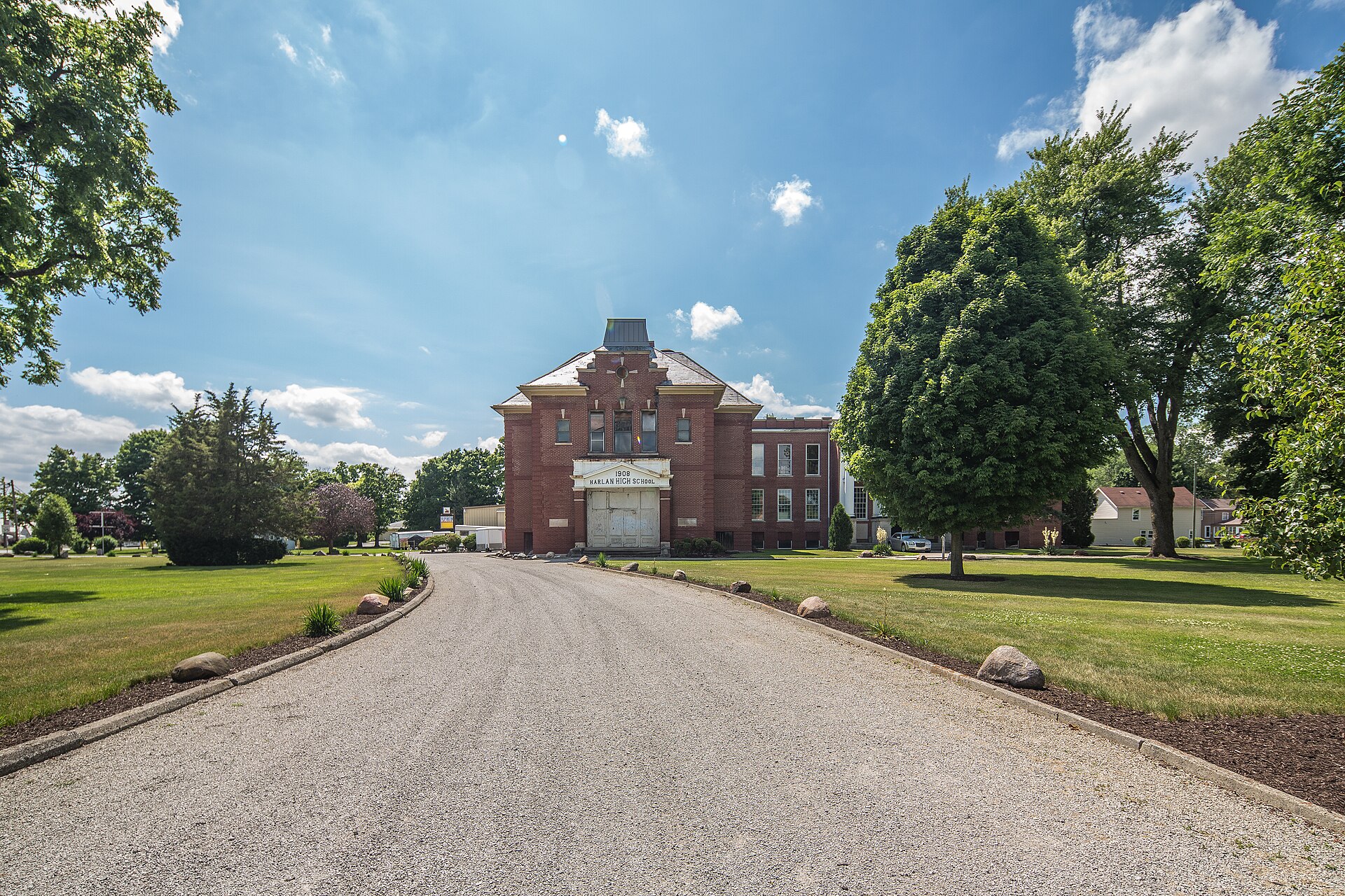 Photo from Small Town Indiana photo survey. — Harlan, Indiana
