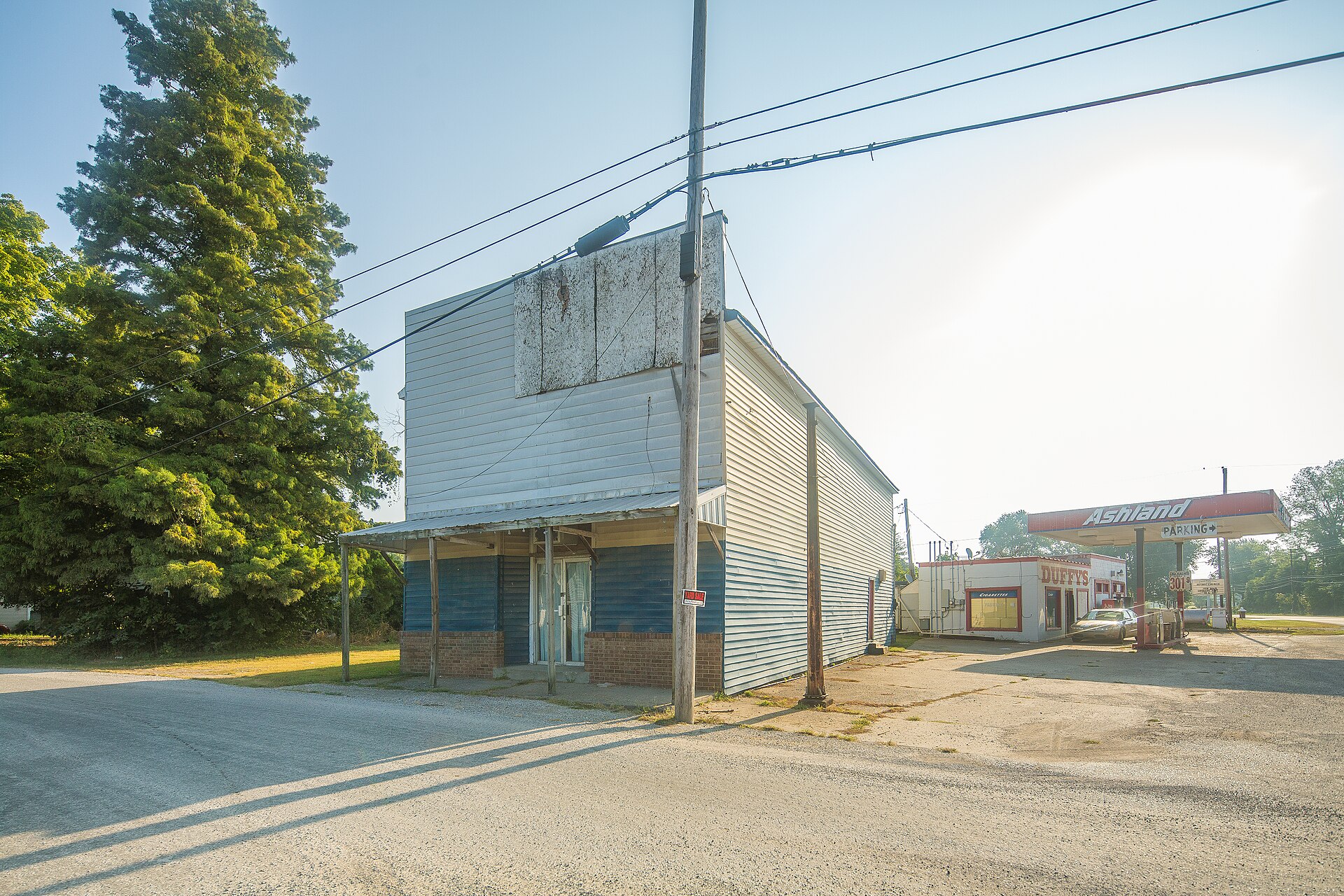 Photo from Small Town Indiana photo survey. — Hatfield, Indiana