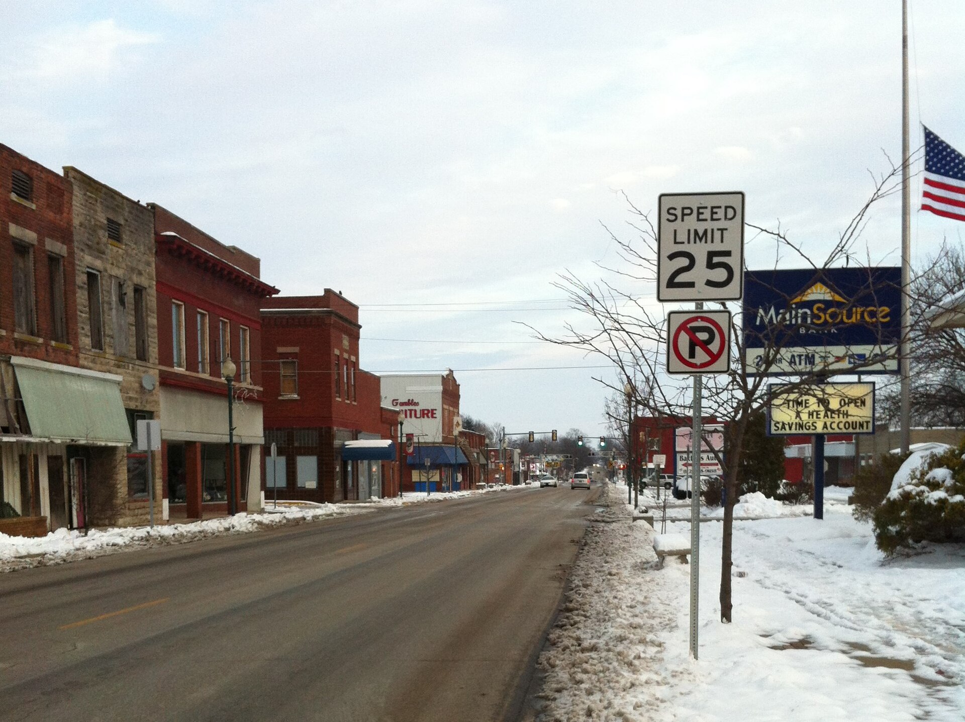 USA - Indiana - Greene County - Jasonville: mainstreet