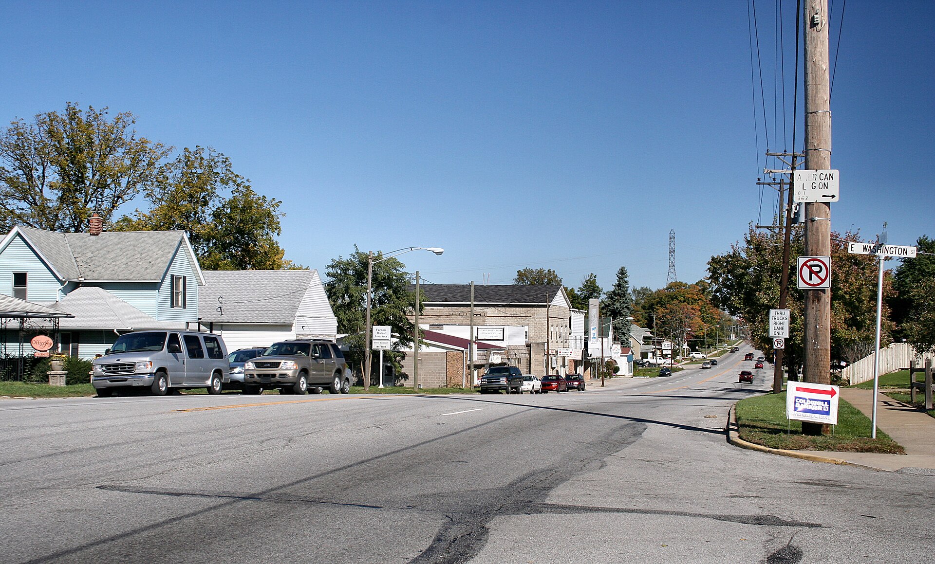 Downtown Lakeville, Indiana