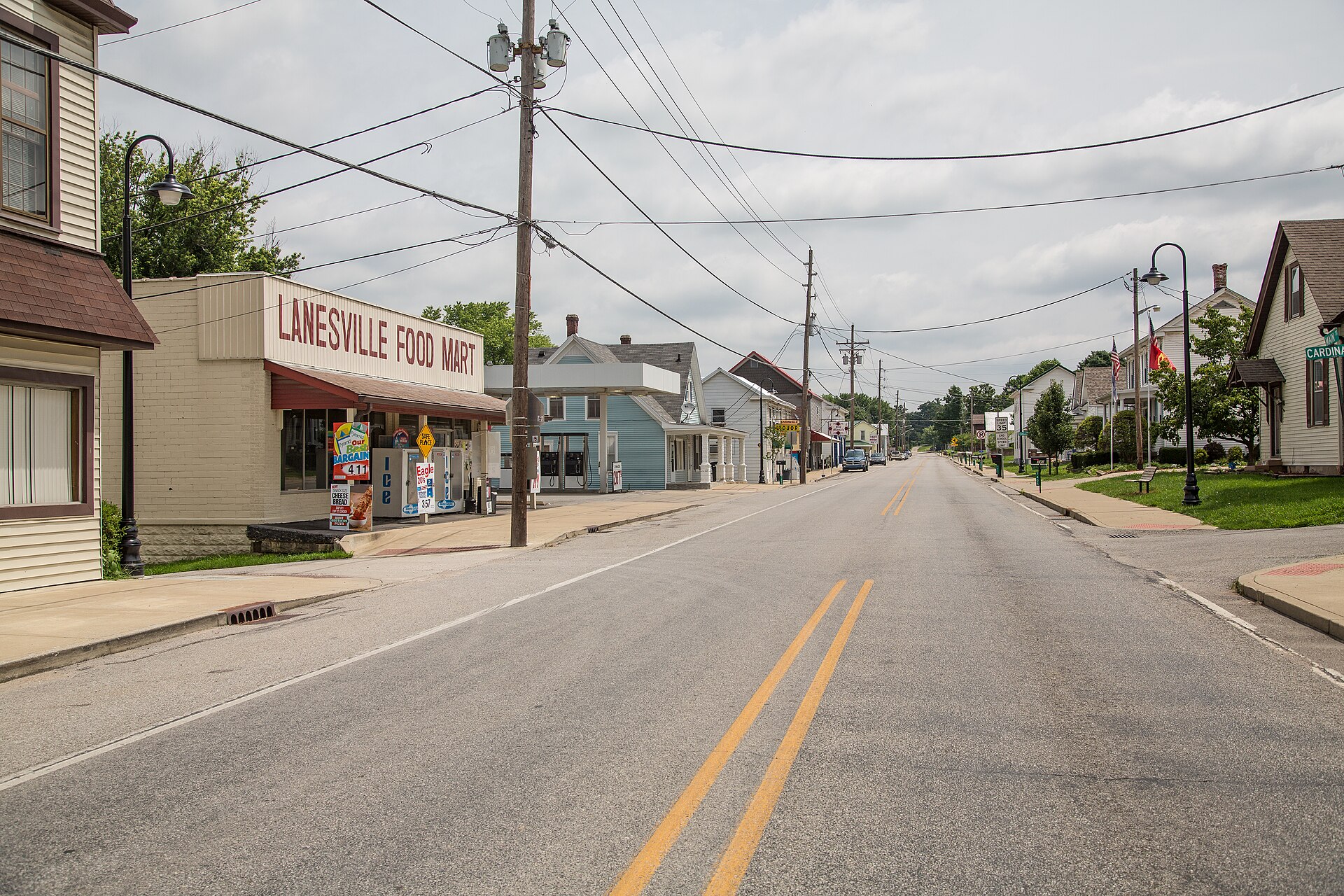 Photo from Small Town Indiana photo survey. — Lanesville, Indiana