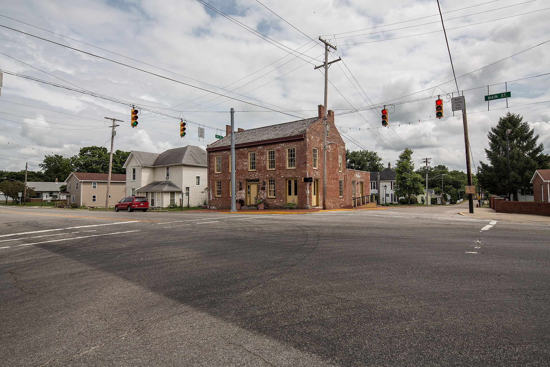 Photo from Small Town Indiana photo survey. — Lewisville, Indiana
