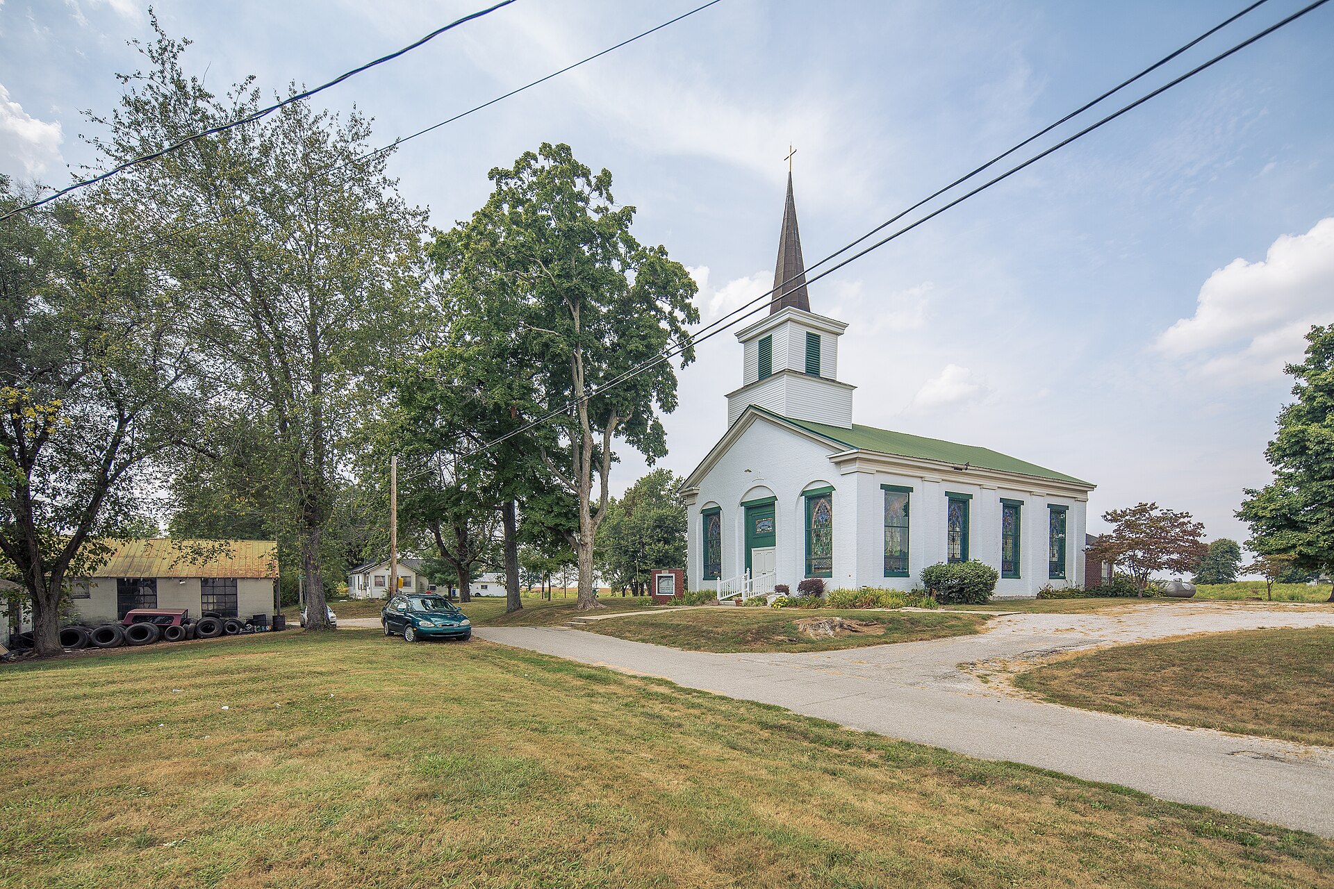 Photo from Small Town Indiana photo survey. — Livonia, Indiana