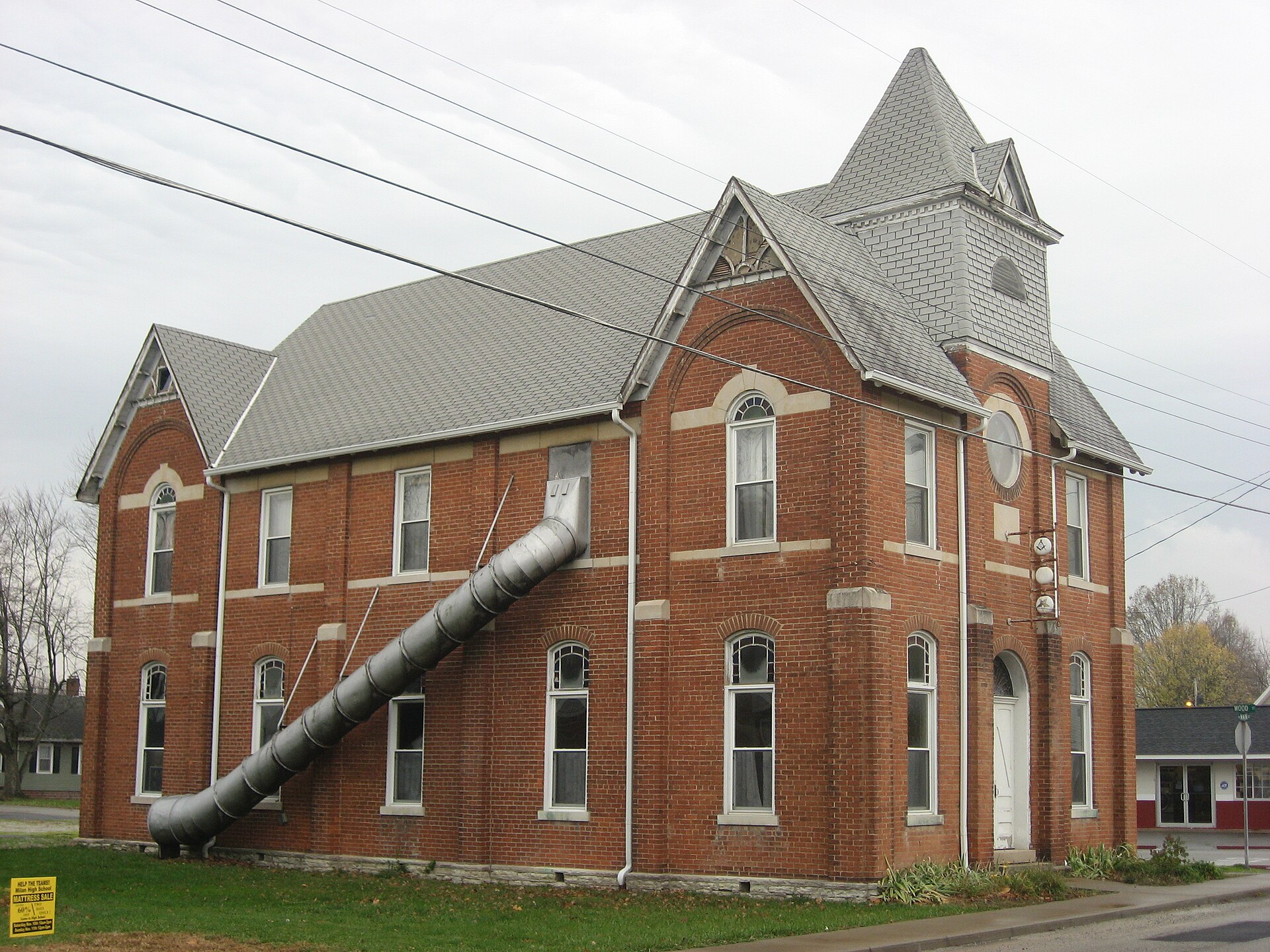 Main Street in Milan, Indiana
