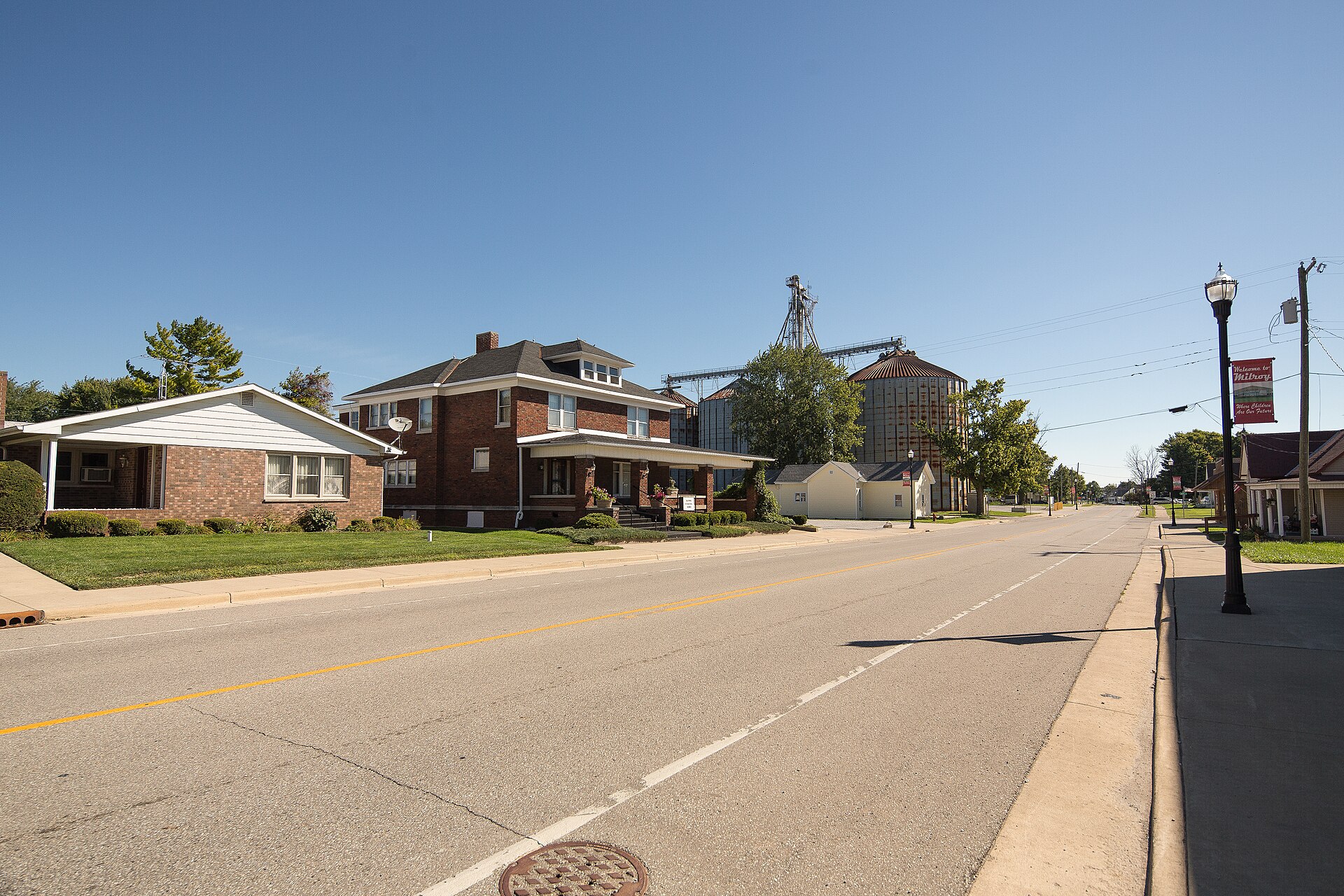 Outdoor view in Milroy, Indiana