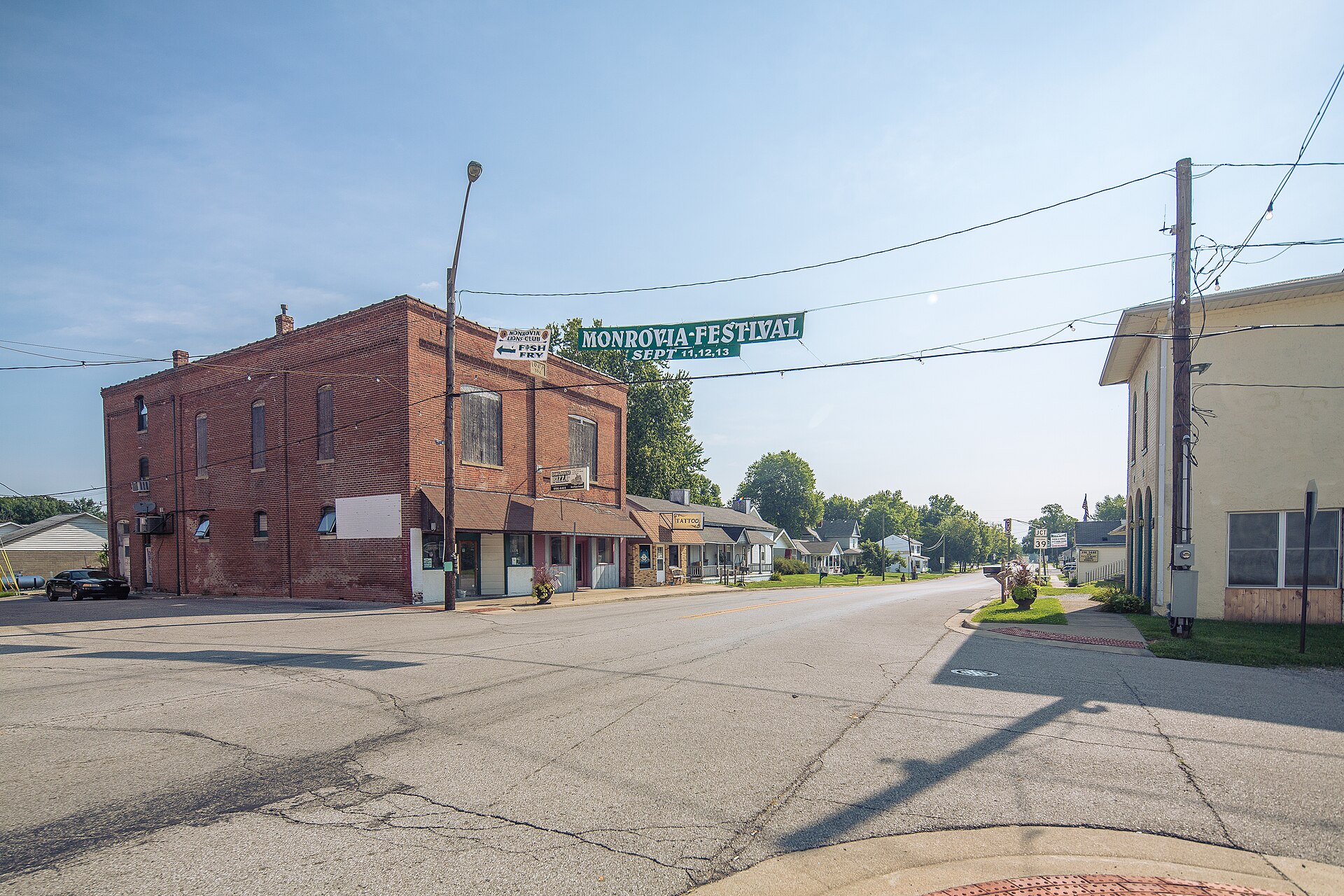 Photo from Small Town Indiana photo survey. — Monrovia, Indiana