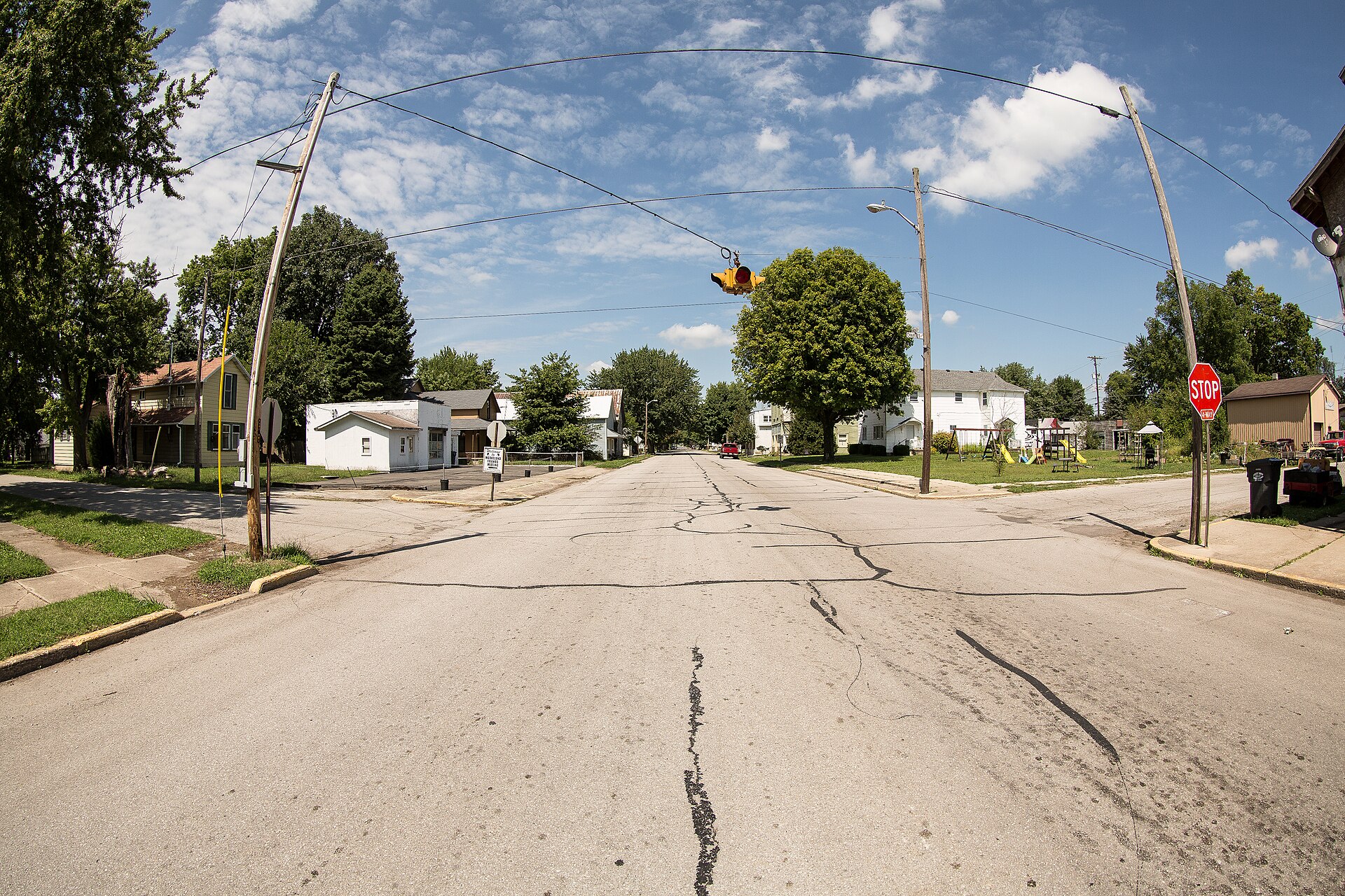 Photo from Small Town Indiana photo survey. — Mooreland, Indiana