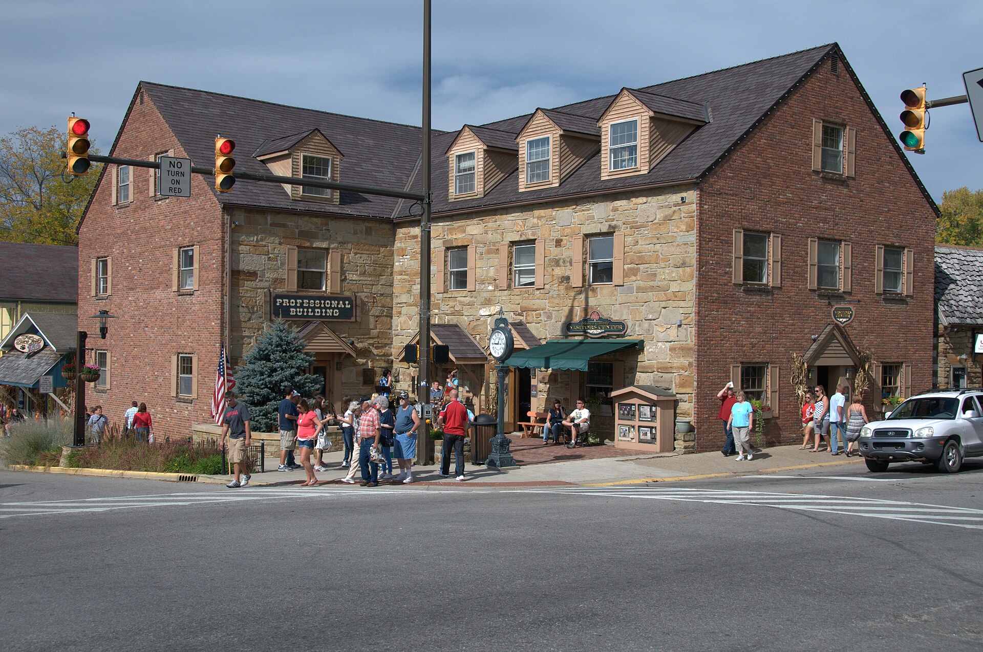 Nashville Indiana - Corner of Main street