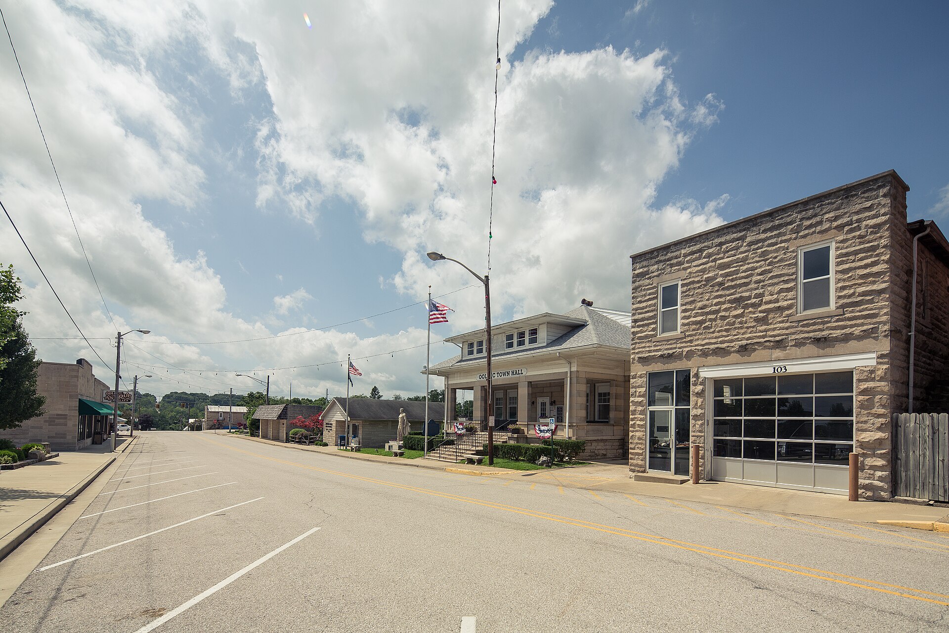 Photo from Small Town Indiana photo survey. — Oolitic, Indiana