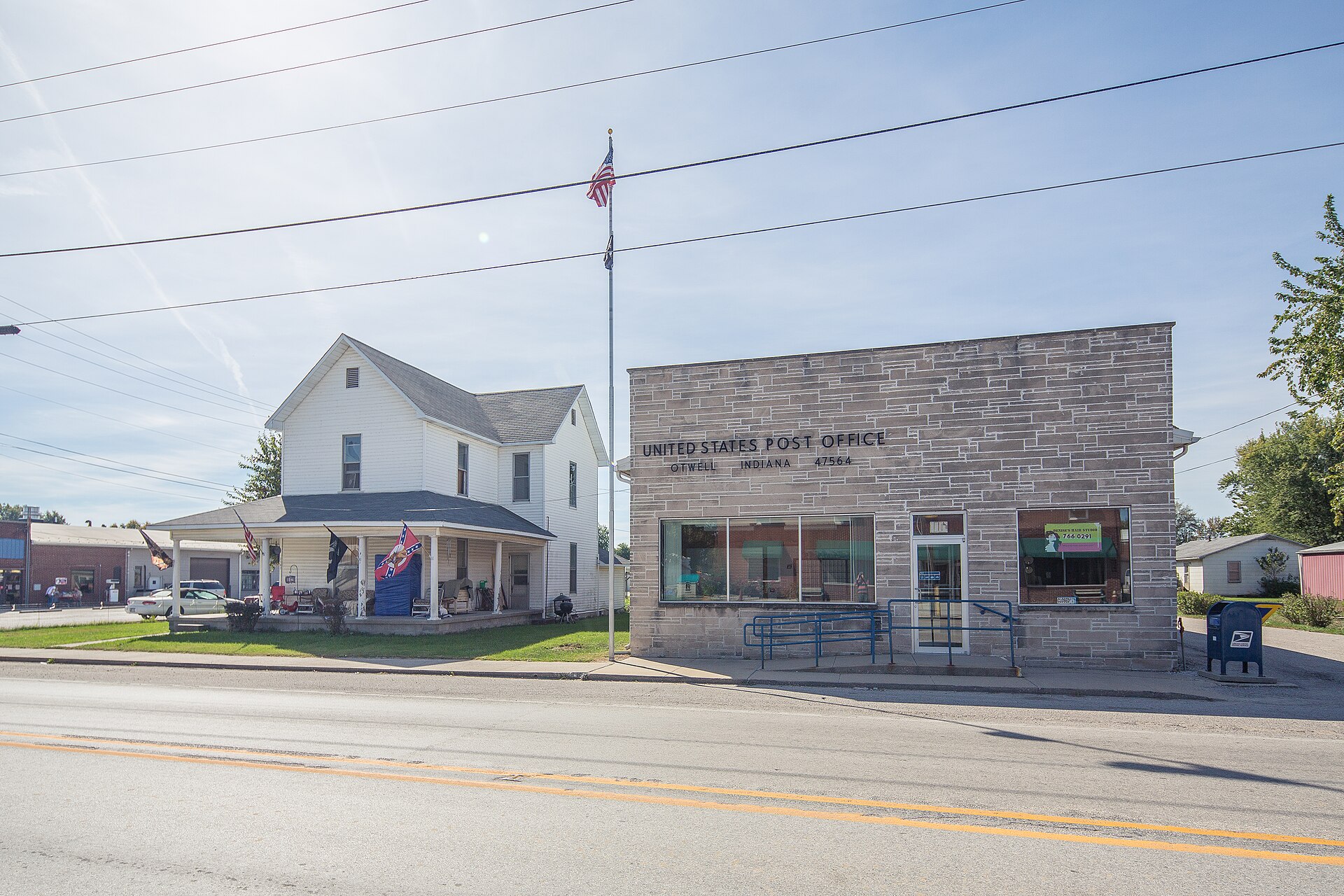 Photo from Small Town Indiana photo survey. — Otwell, Indiana