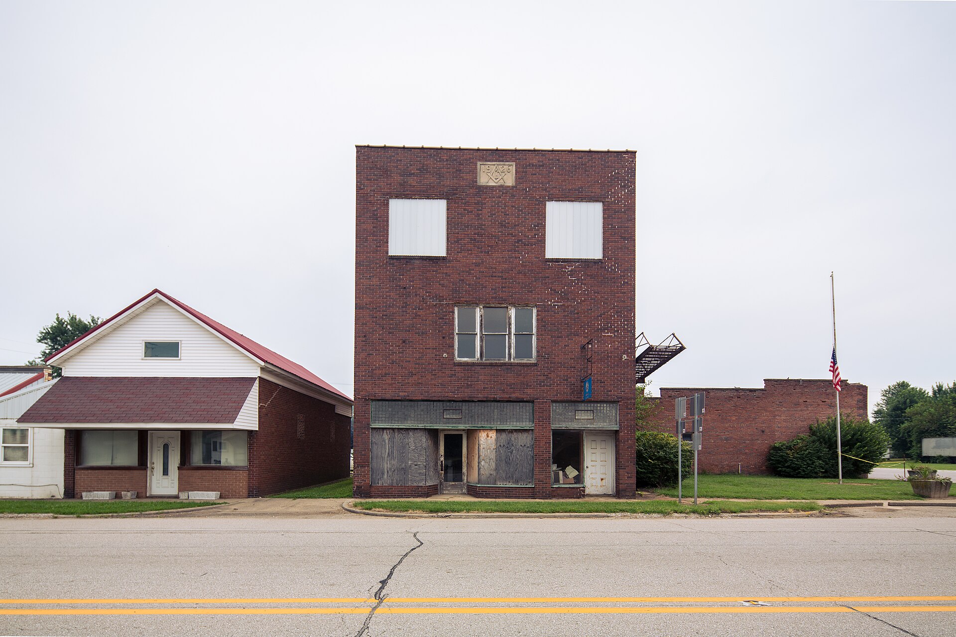 Photo from Small Town Indiana photo survey. — Plainville, Indiana
