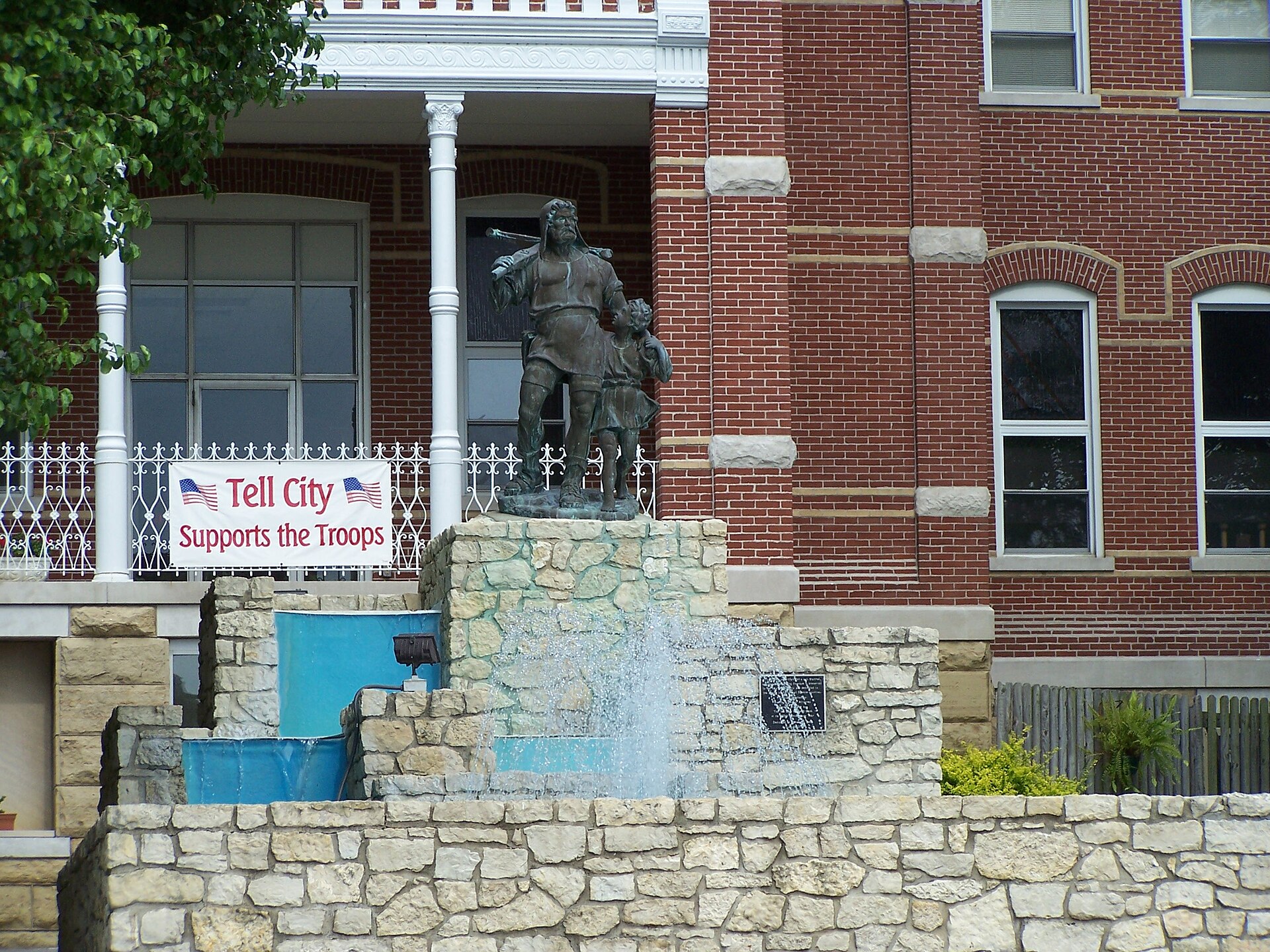 The town hall of Tell City, IN. — Indiana