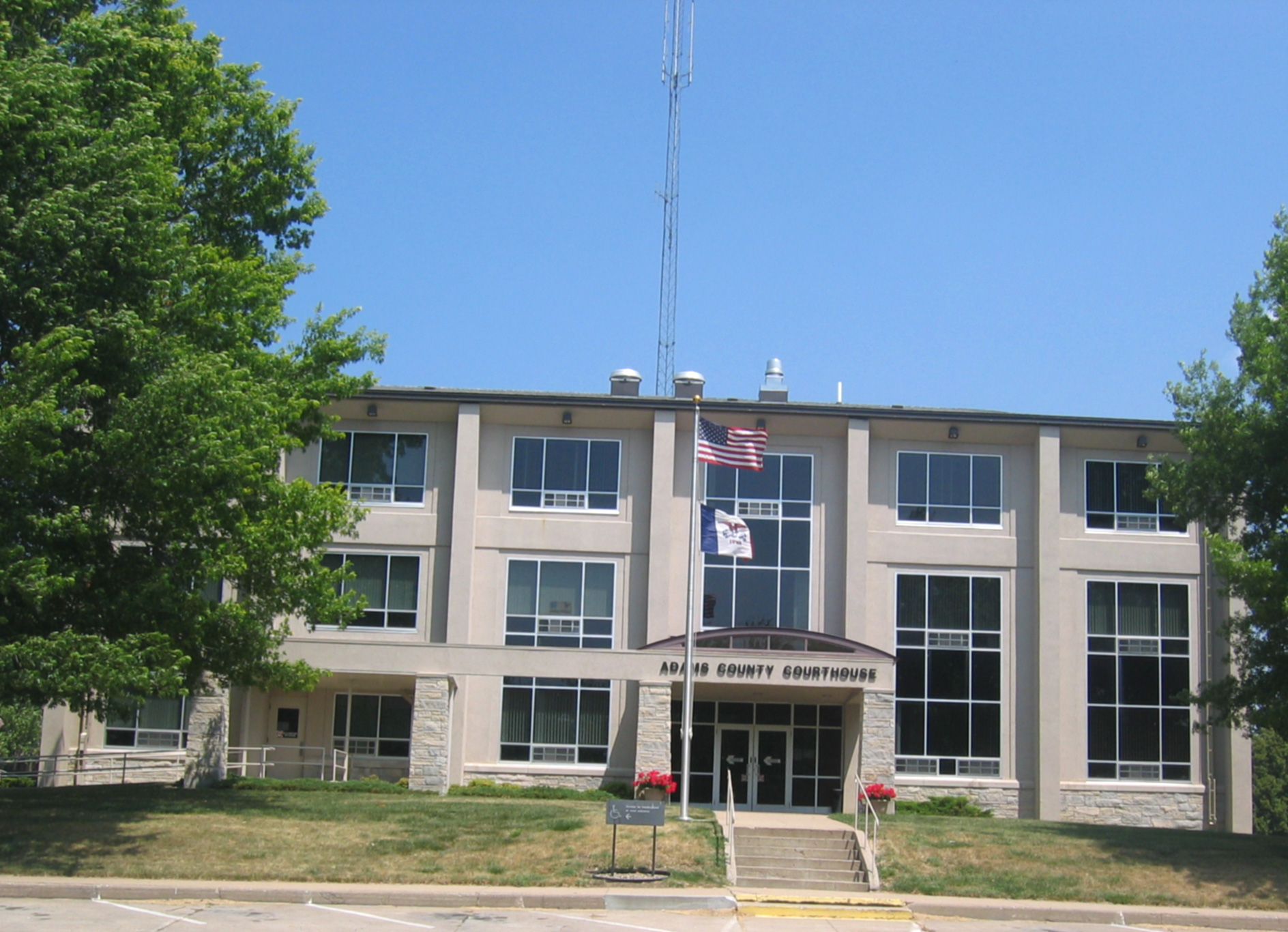 Adams County IA Courthouse — Iowa