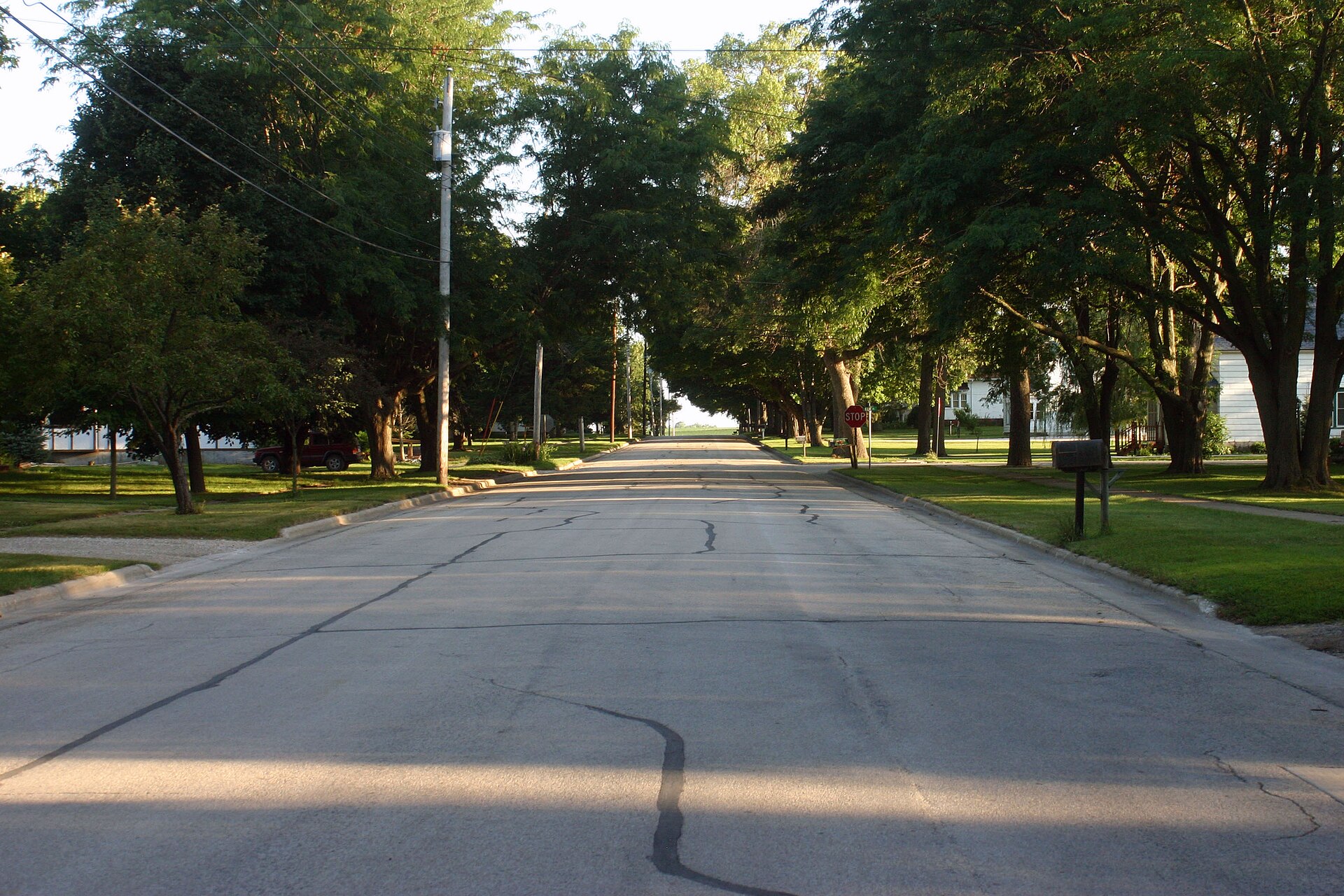 Street in Albert City, IA — Iowa