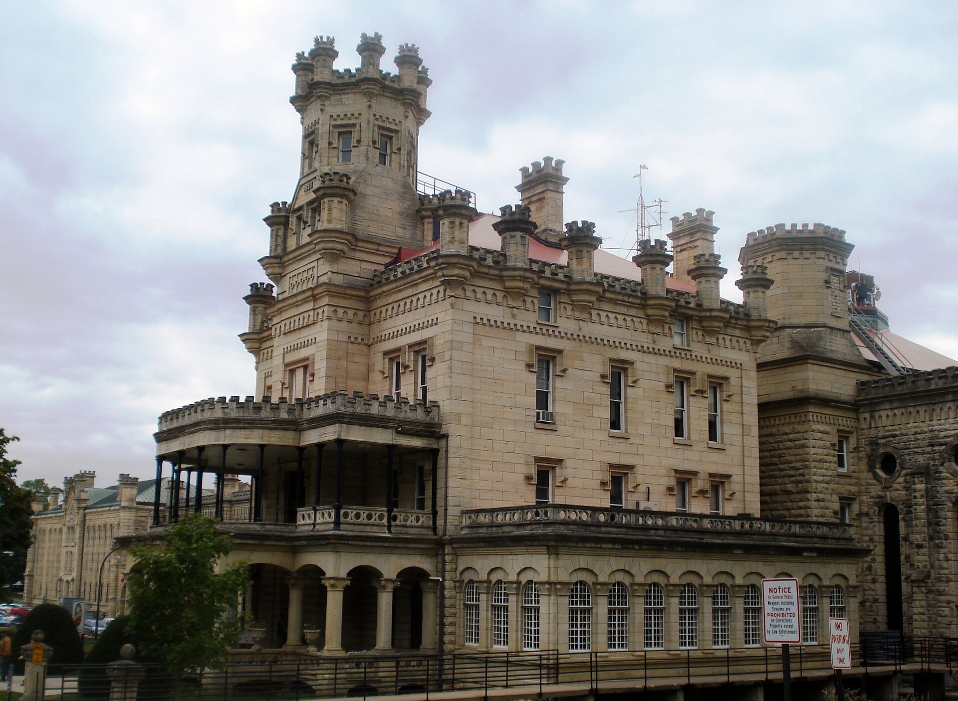 Built in Anamosa, Iowa in the year 1901 using Anamosa Limestone from the nearby quarries in Stone City. Is on the National Register of Historic Places