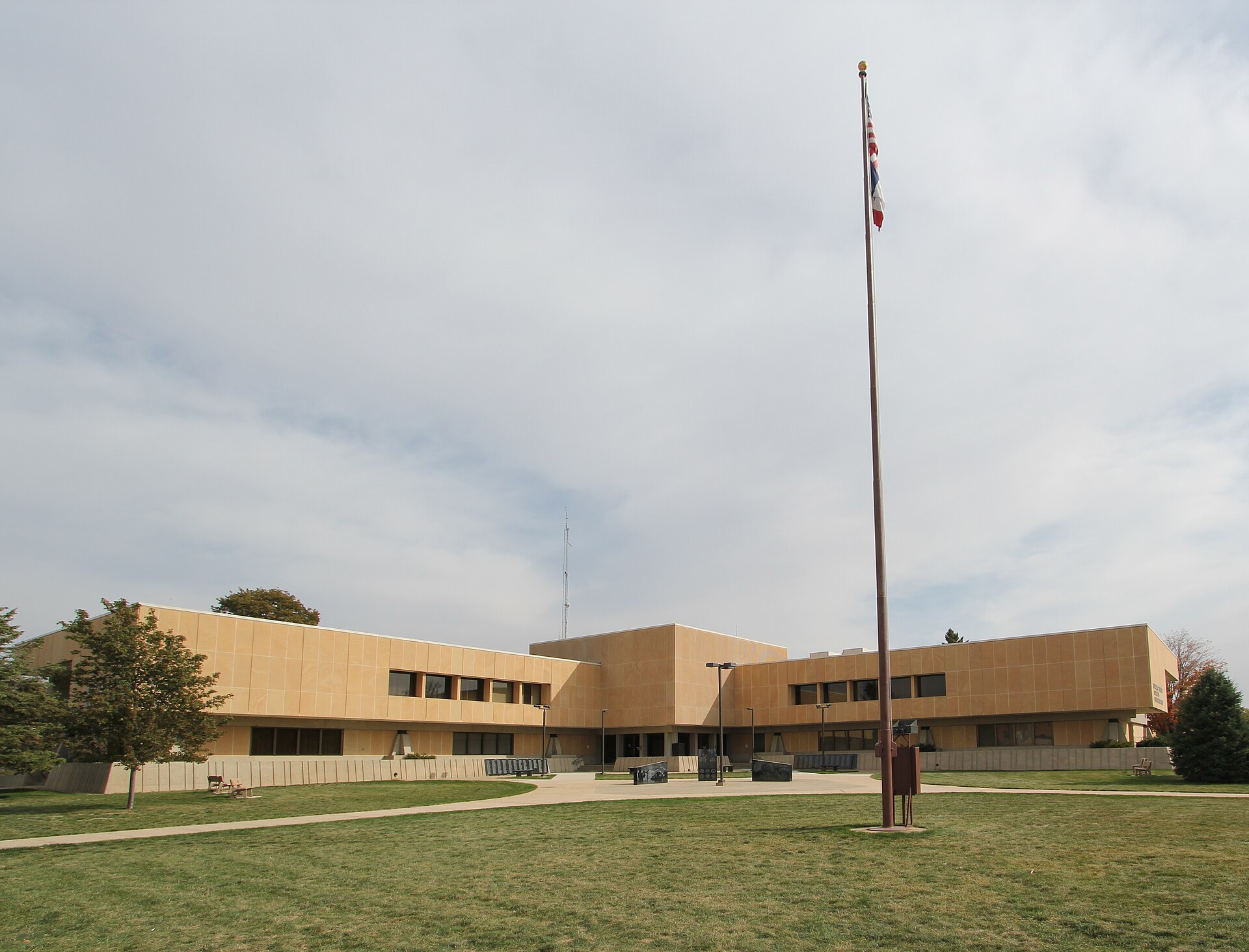 Buena Vista County Courthouse located in Storm Lake, Iowa.