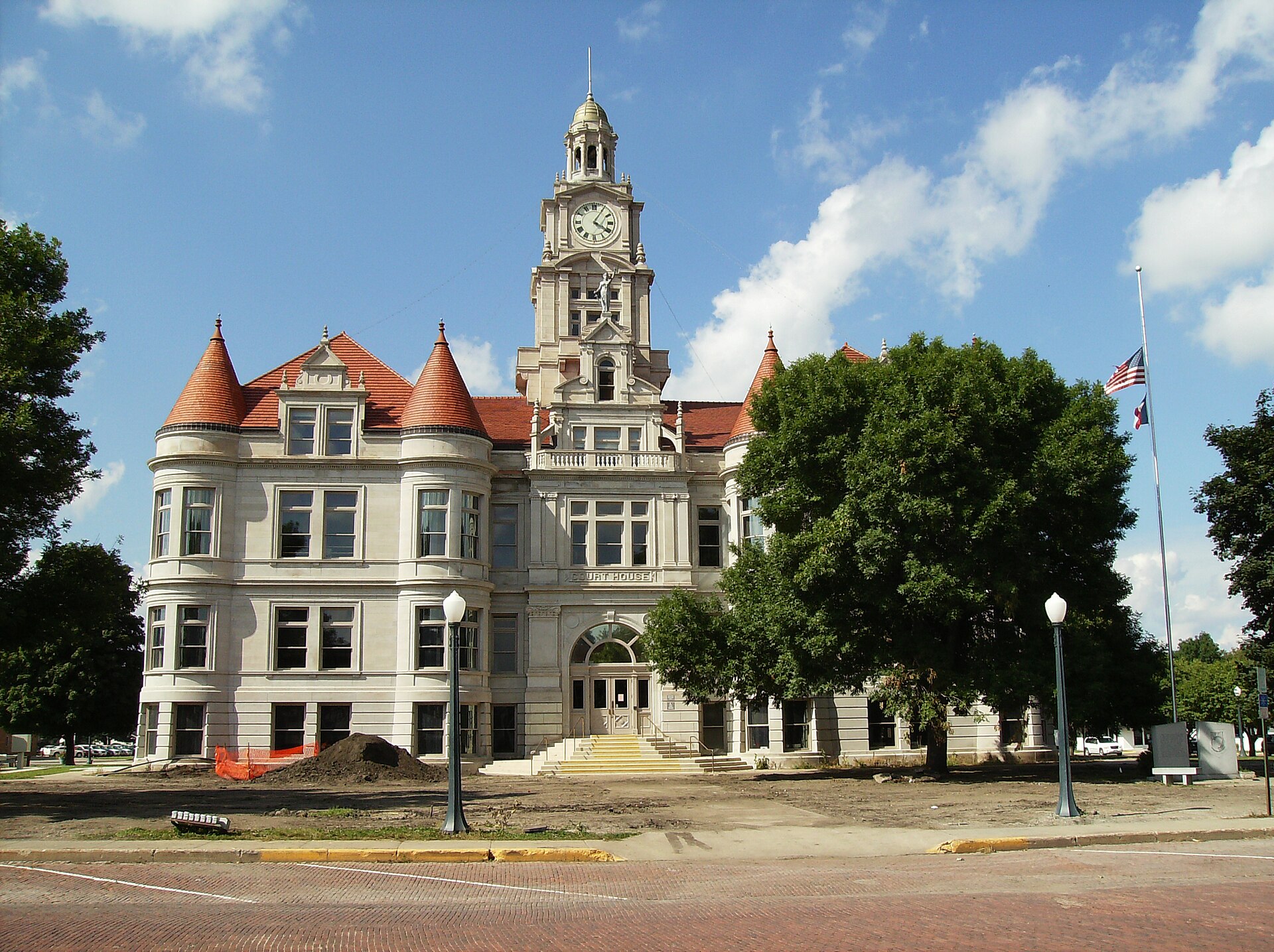 Dallas County courthouse in Adel, Iowa.