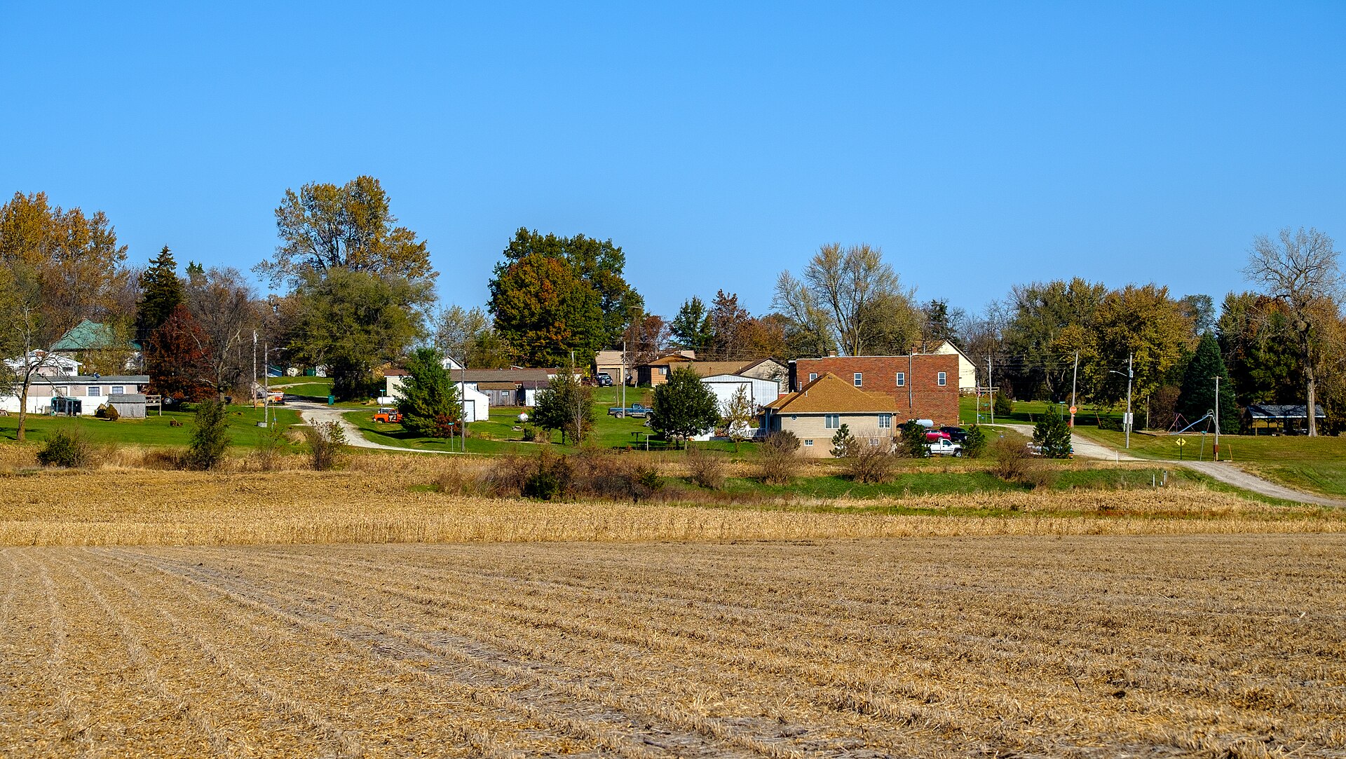 View from the South. — Benton, Iowa