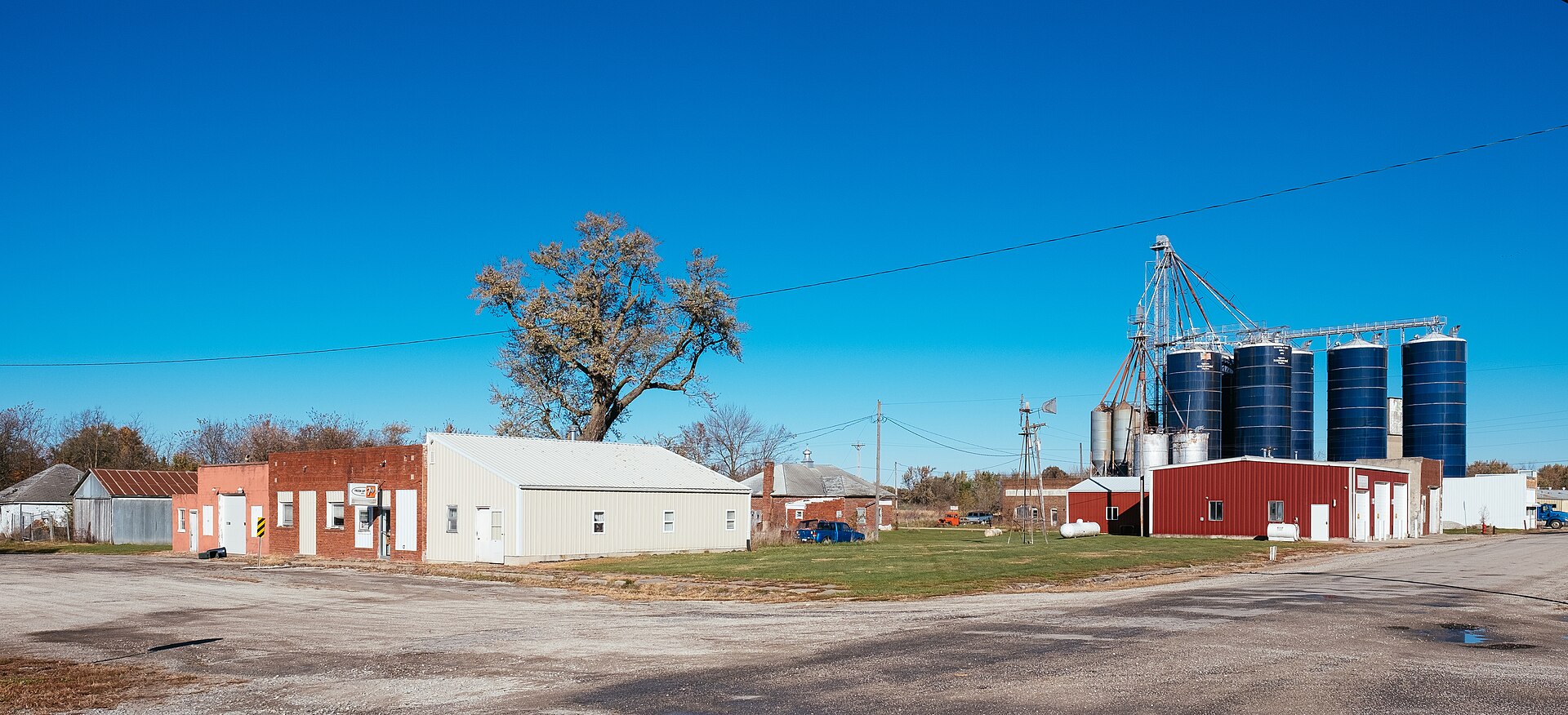 The corner of King street and Division street. — Blockton, Iowa