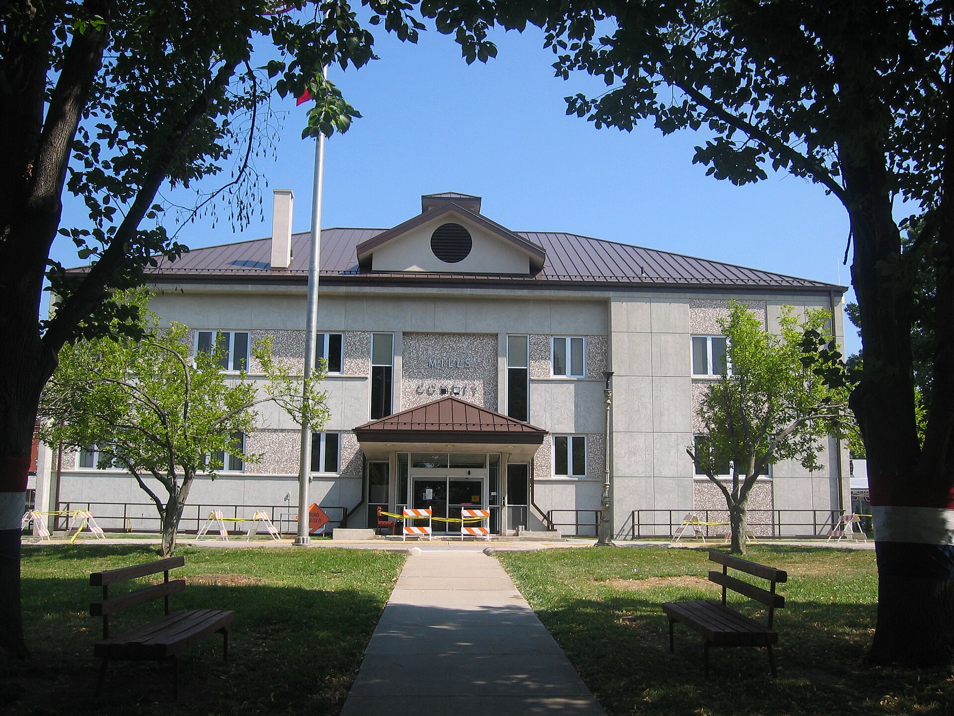 Mills County IA Courthouse — Iowa