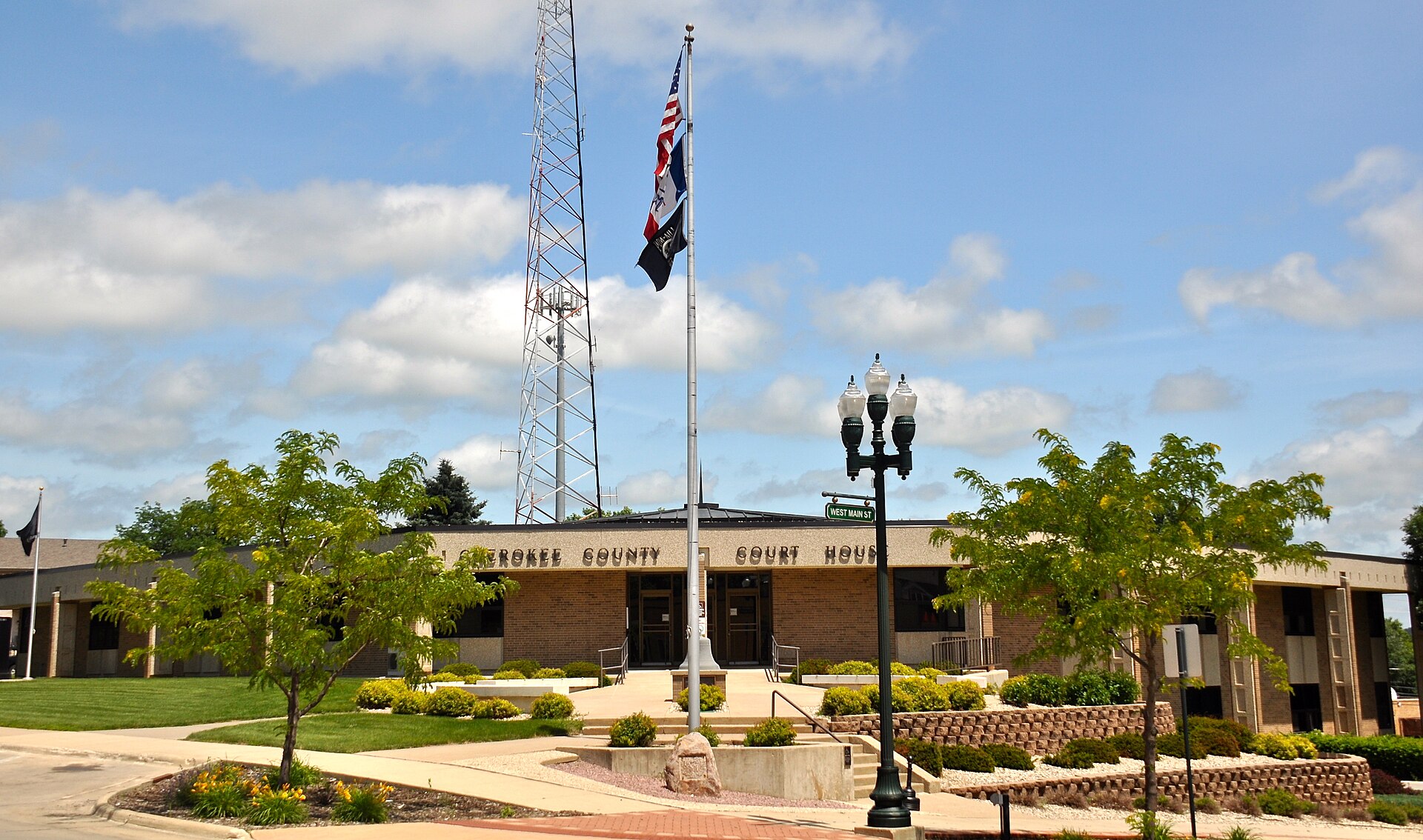 Located at Cherokee, Cherokee County, Iowa.
