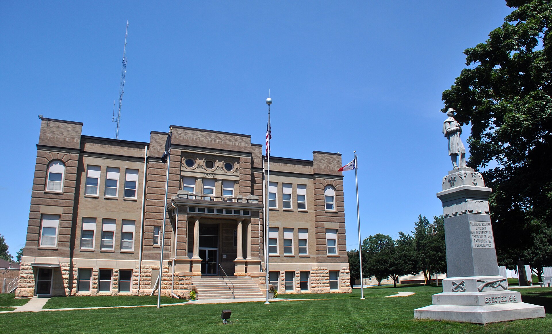 Located at Sibley, Osceola County, Iowa.