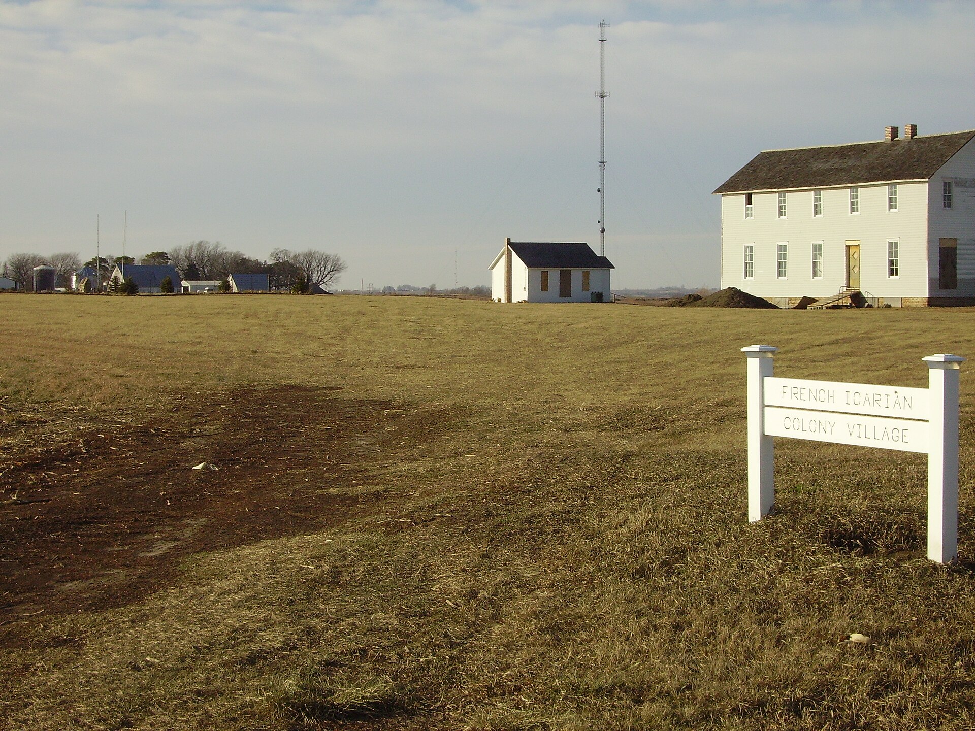 taken on site by Alexander von Thorn, December 2006 uploaded directly from personal digital photo archive — Corning, Iowa