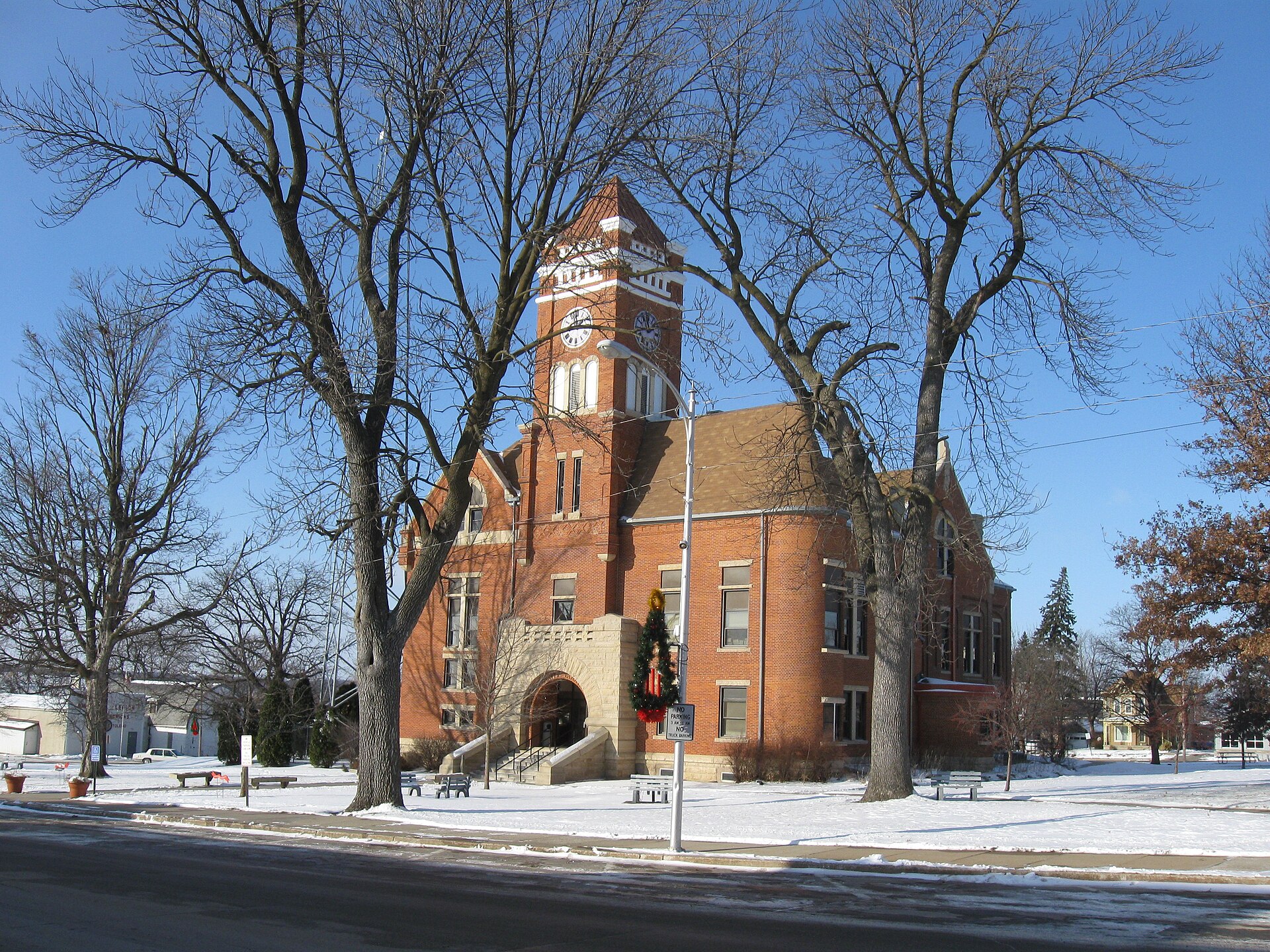 Tama County Courthouse, on the NRHP. Toledo, Iowa.
