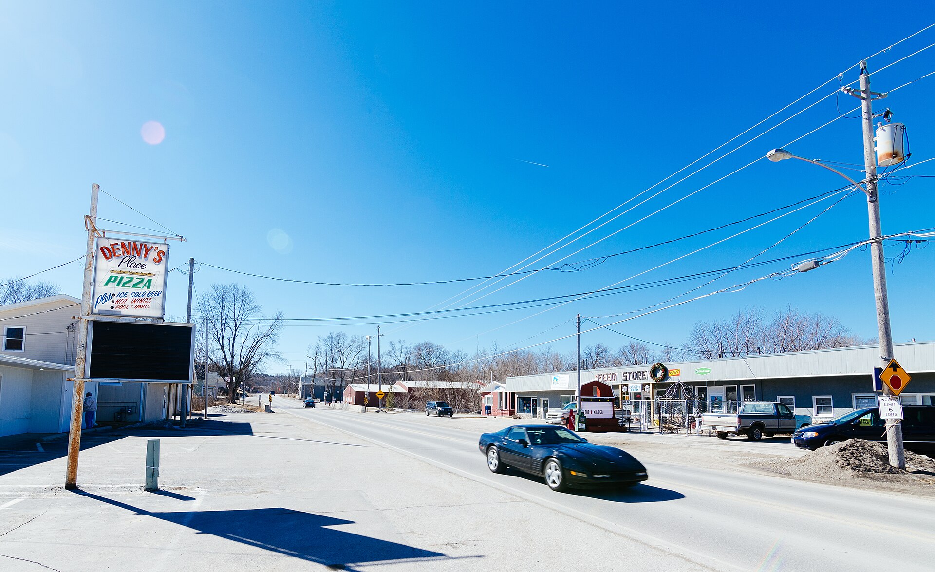 Old Lincoln Highway — Crescent, Iowa